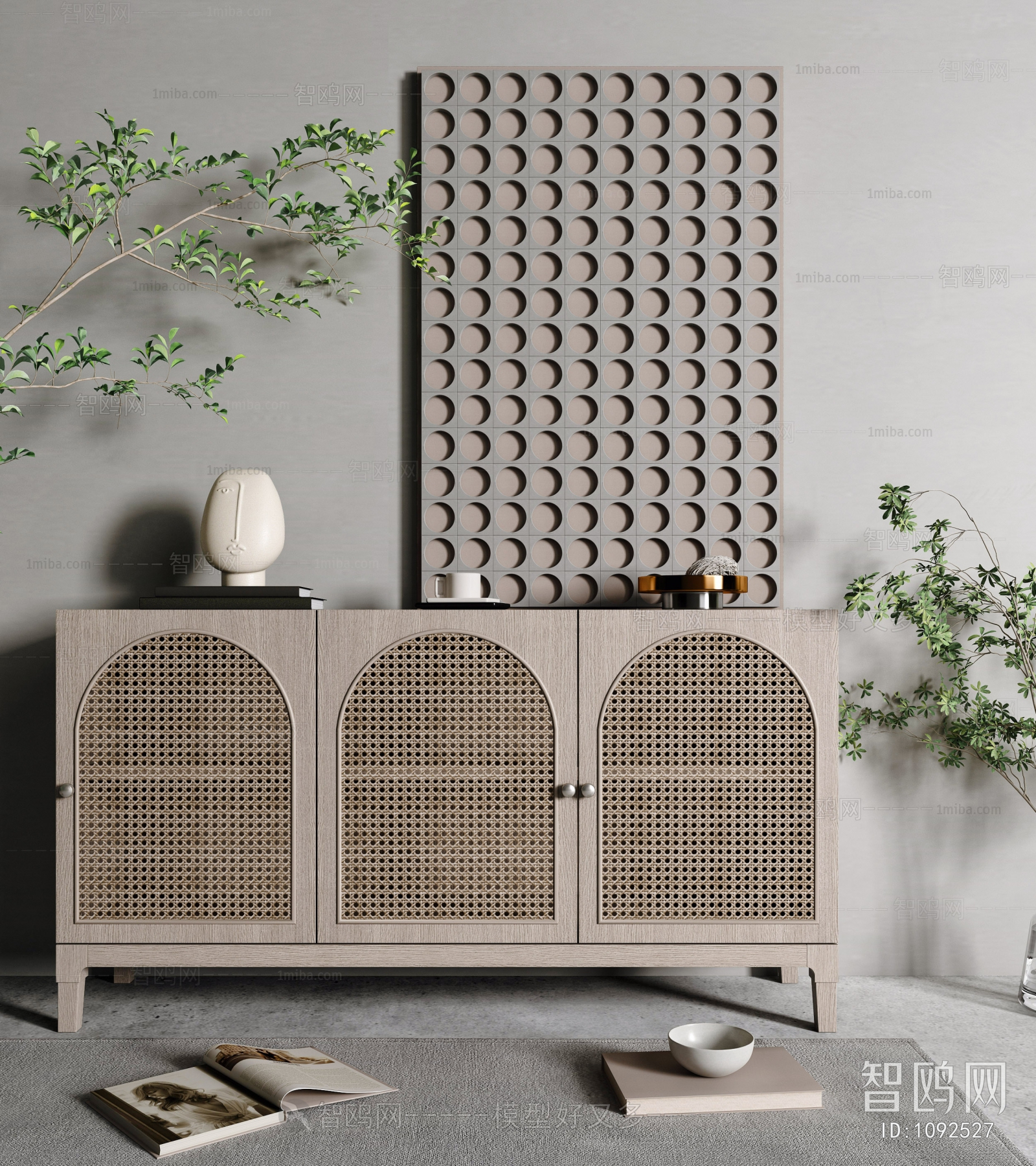 Nordic Style Side Cabinet/Entrance Cabinet