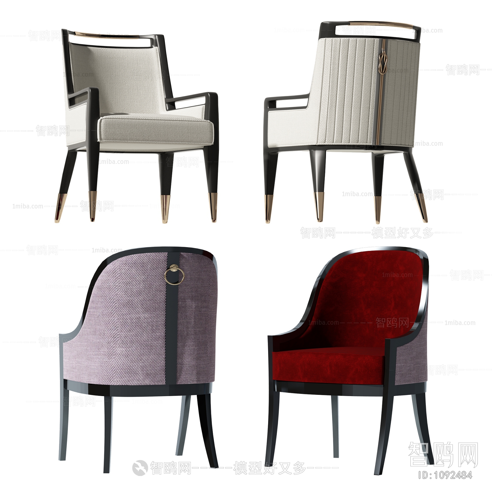 New Chinese Style Single Chair