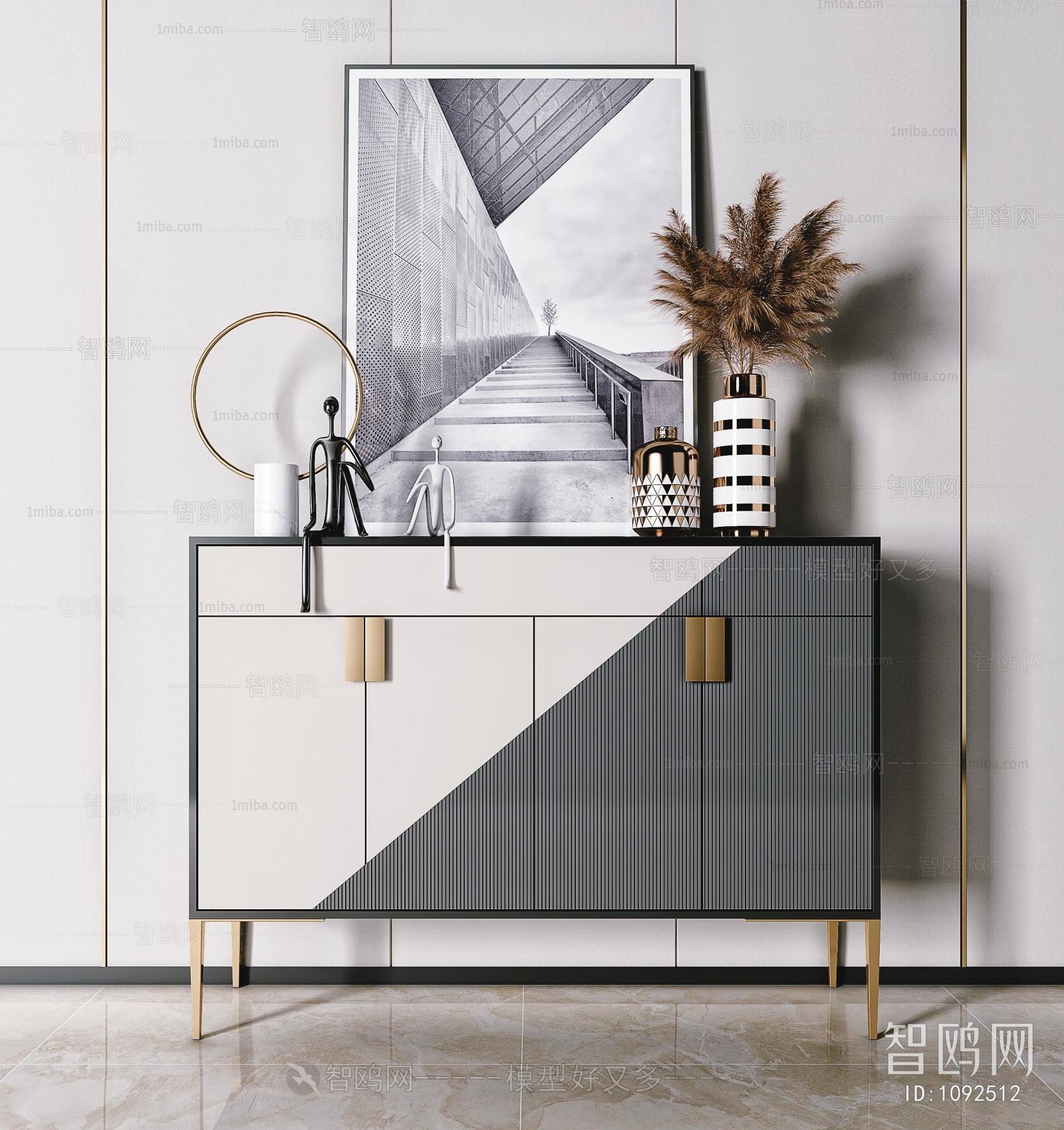 Modern Side Cabinet/Entrance Cabinet