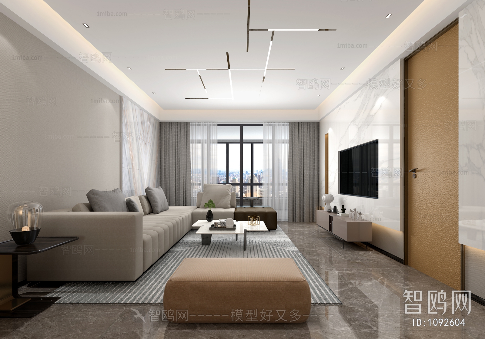 Modern A Living Room