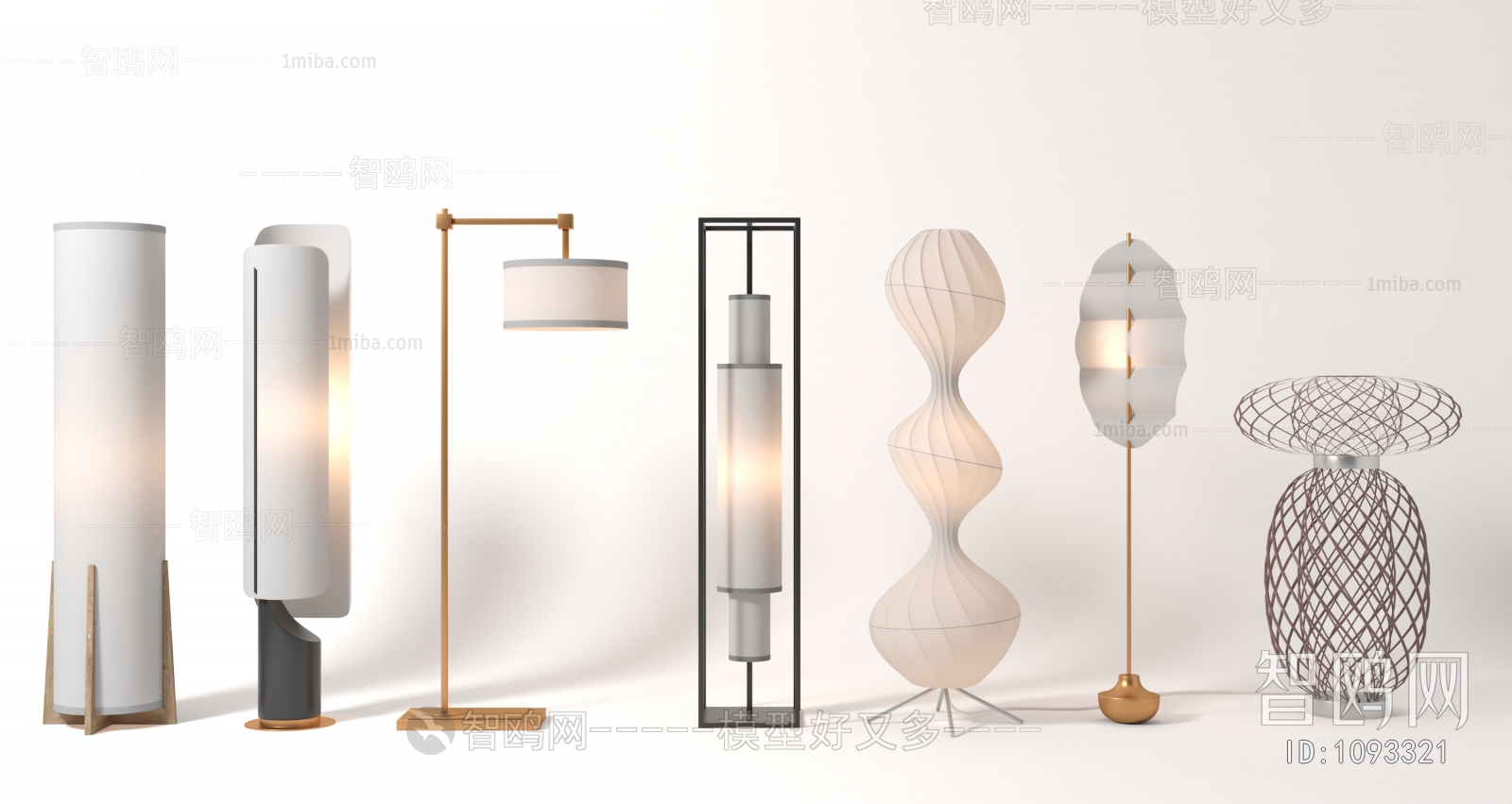 New Chinese Style Floor Lamp