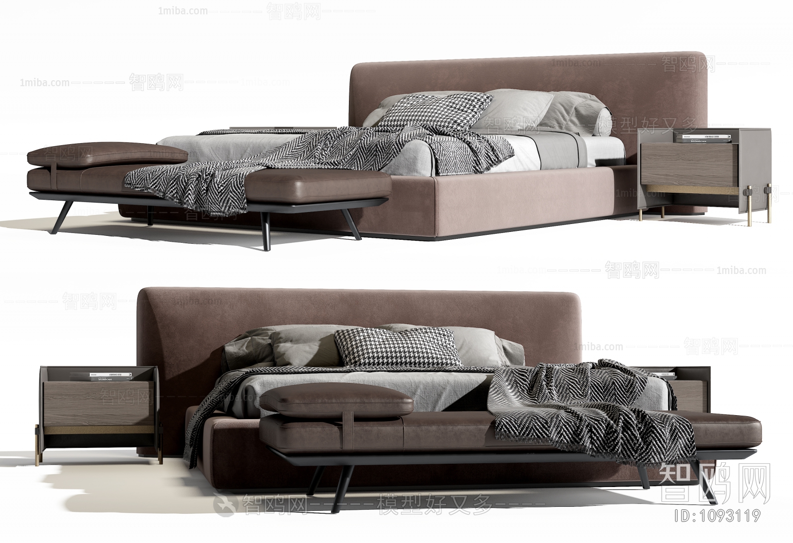 Modern Double Bed