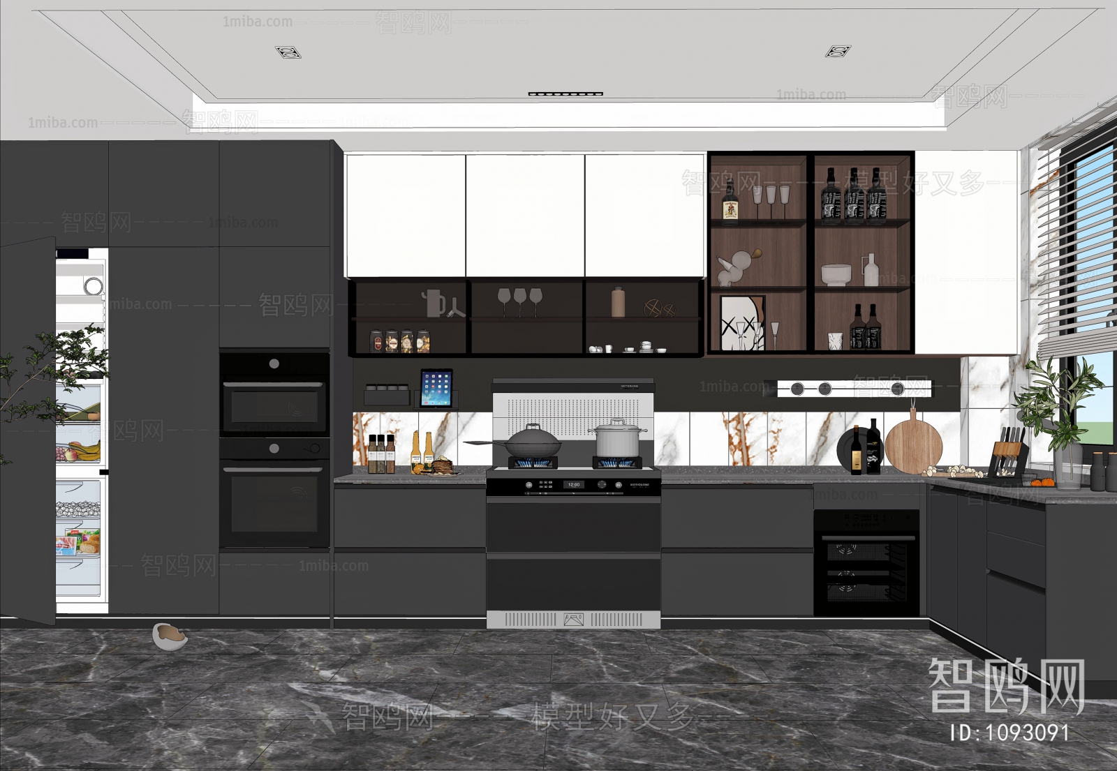 Modern The Kitchen