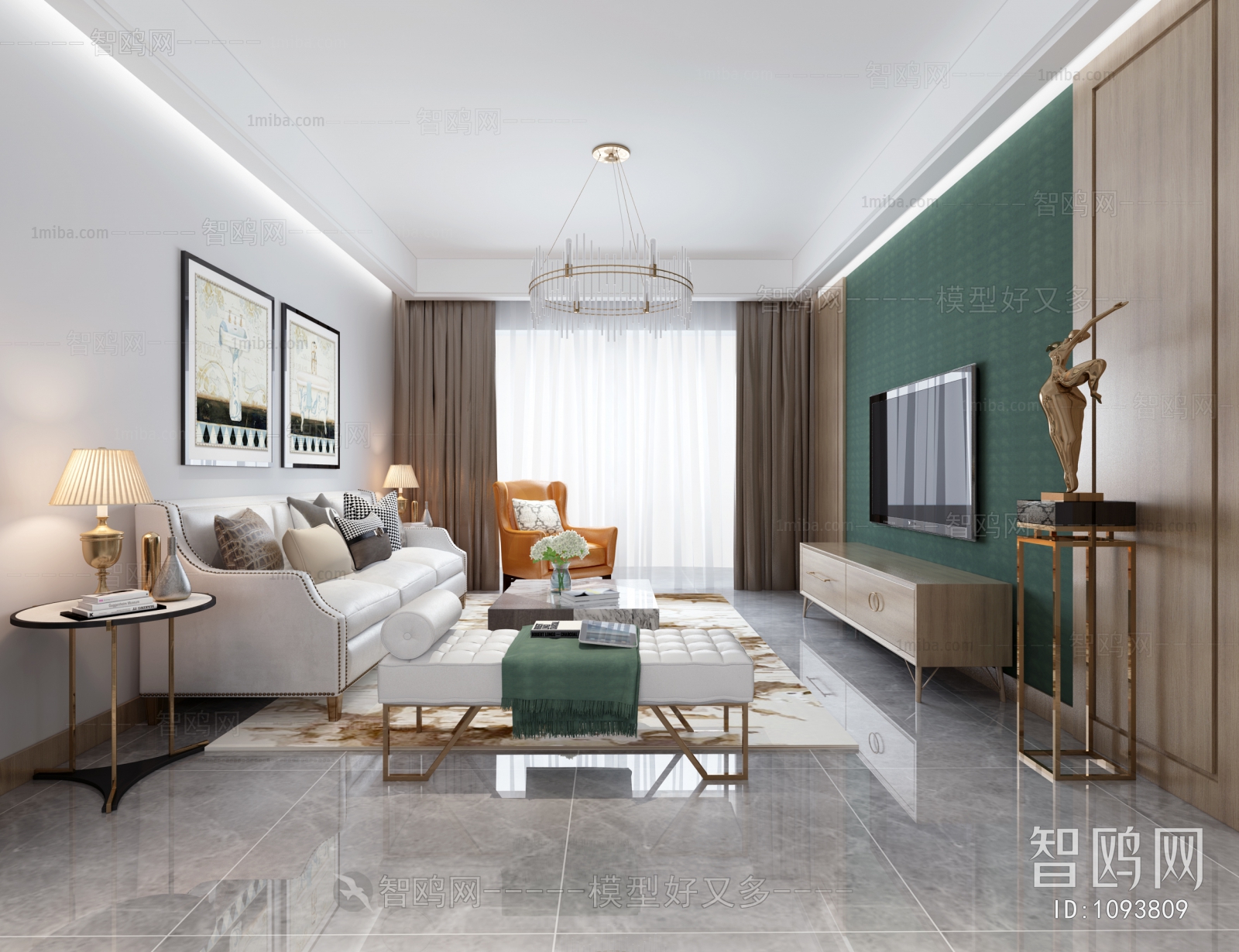 Modern A Living Room