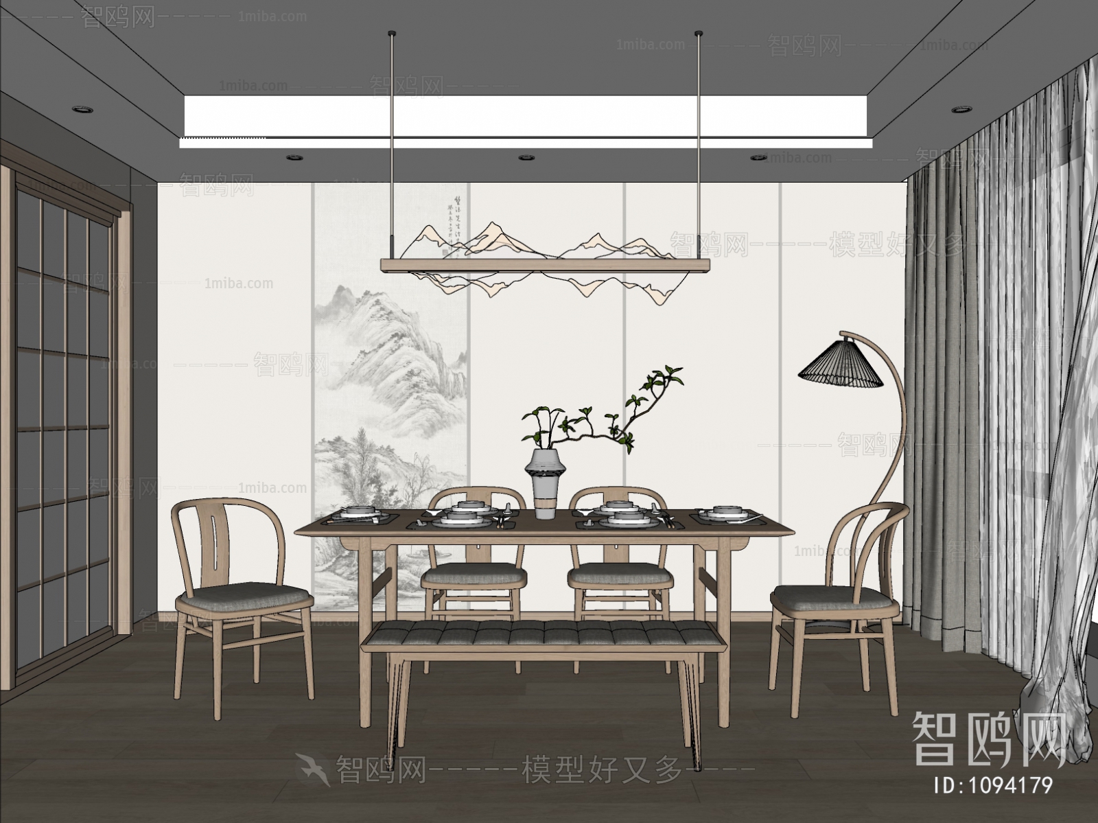 Japanese Style Dining Room