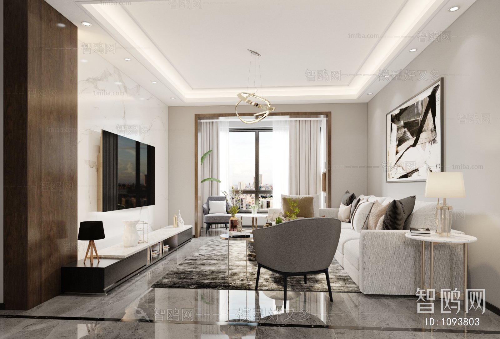 Modern A Living Room