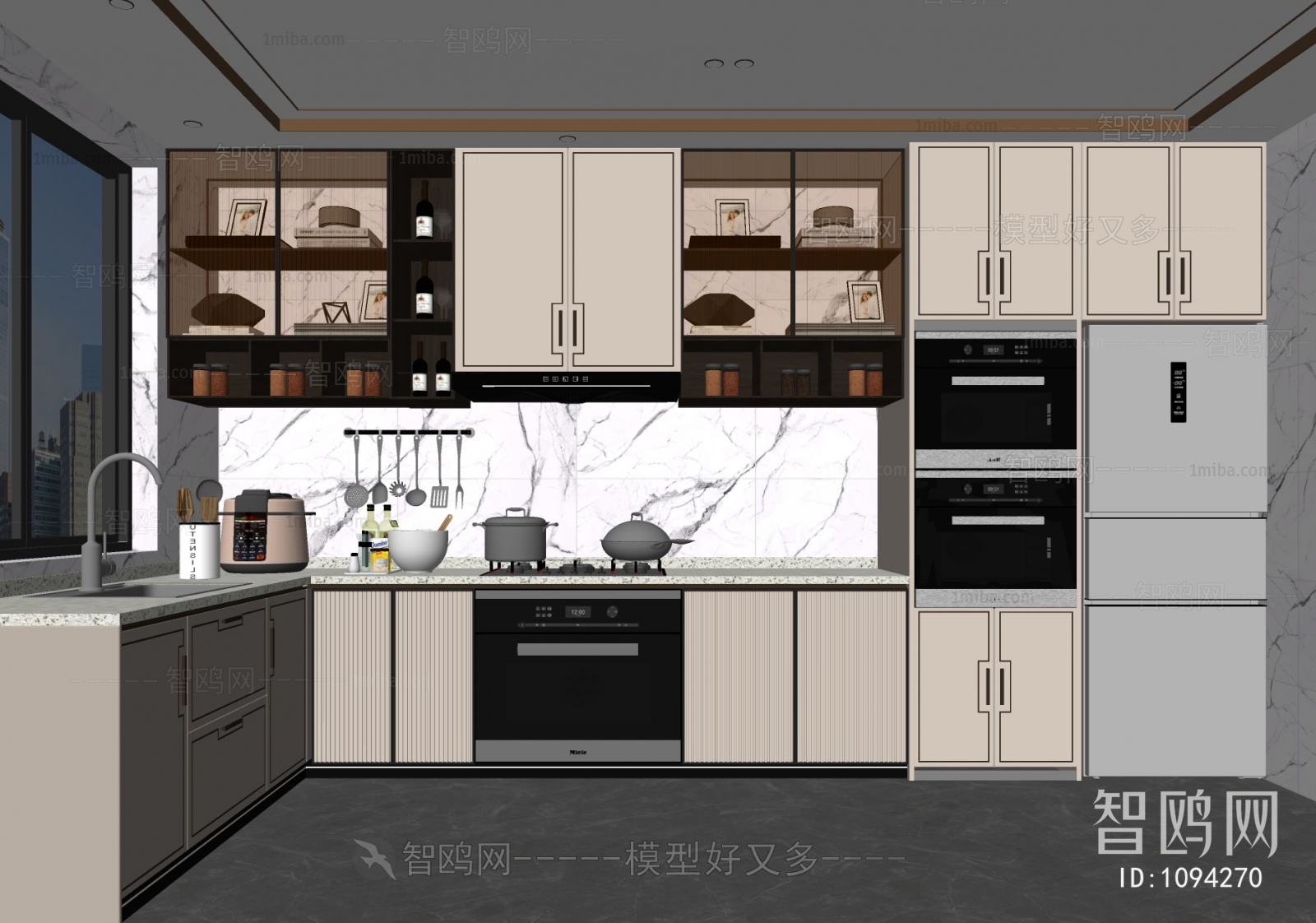 New Chinese Style The Kitchen