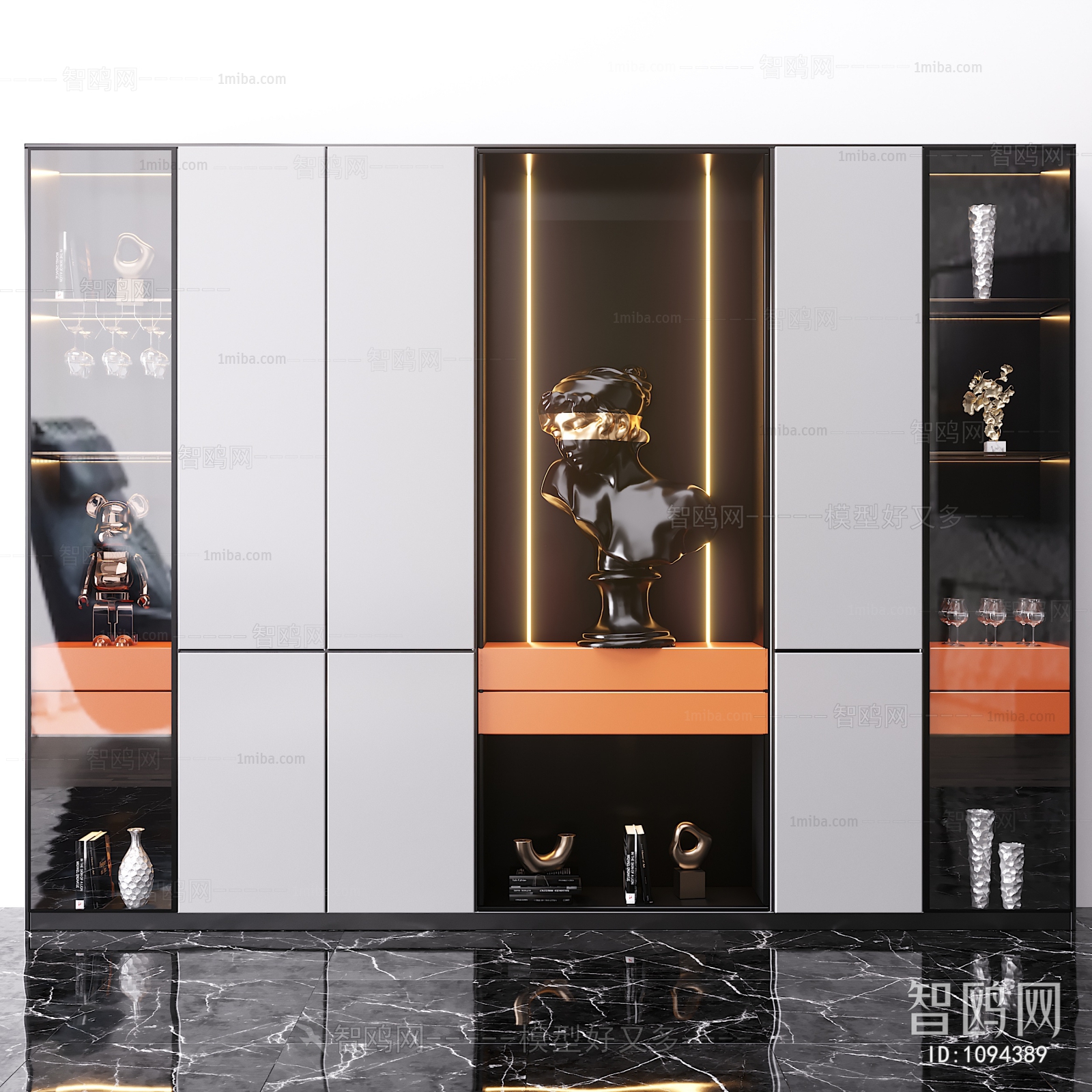 Modern Decorative Cabinet