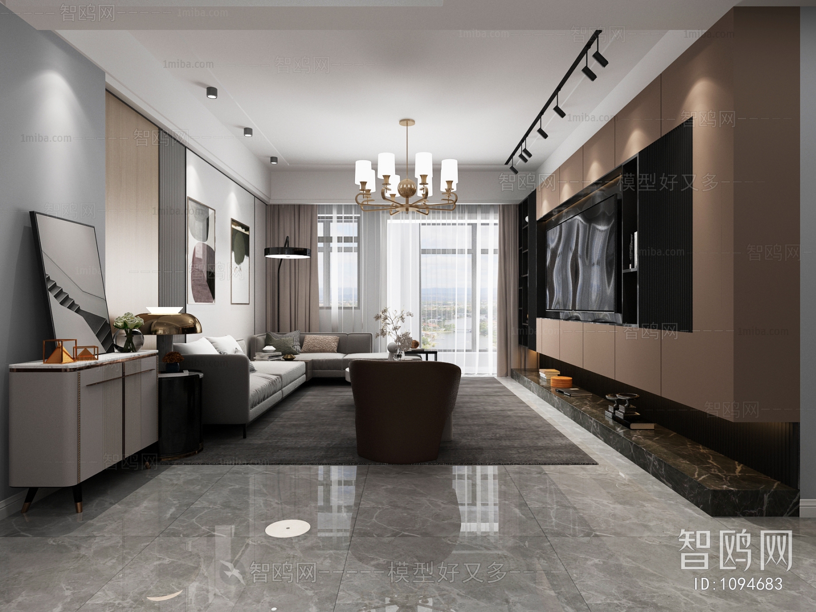 Modern A Living Room