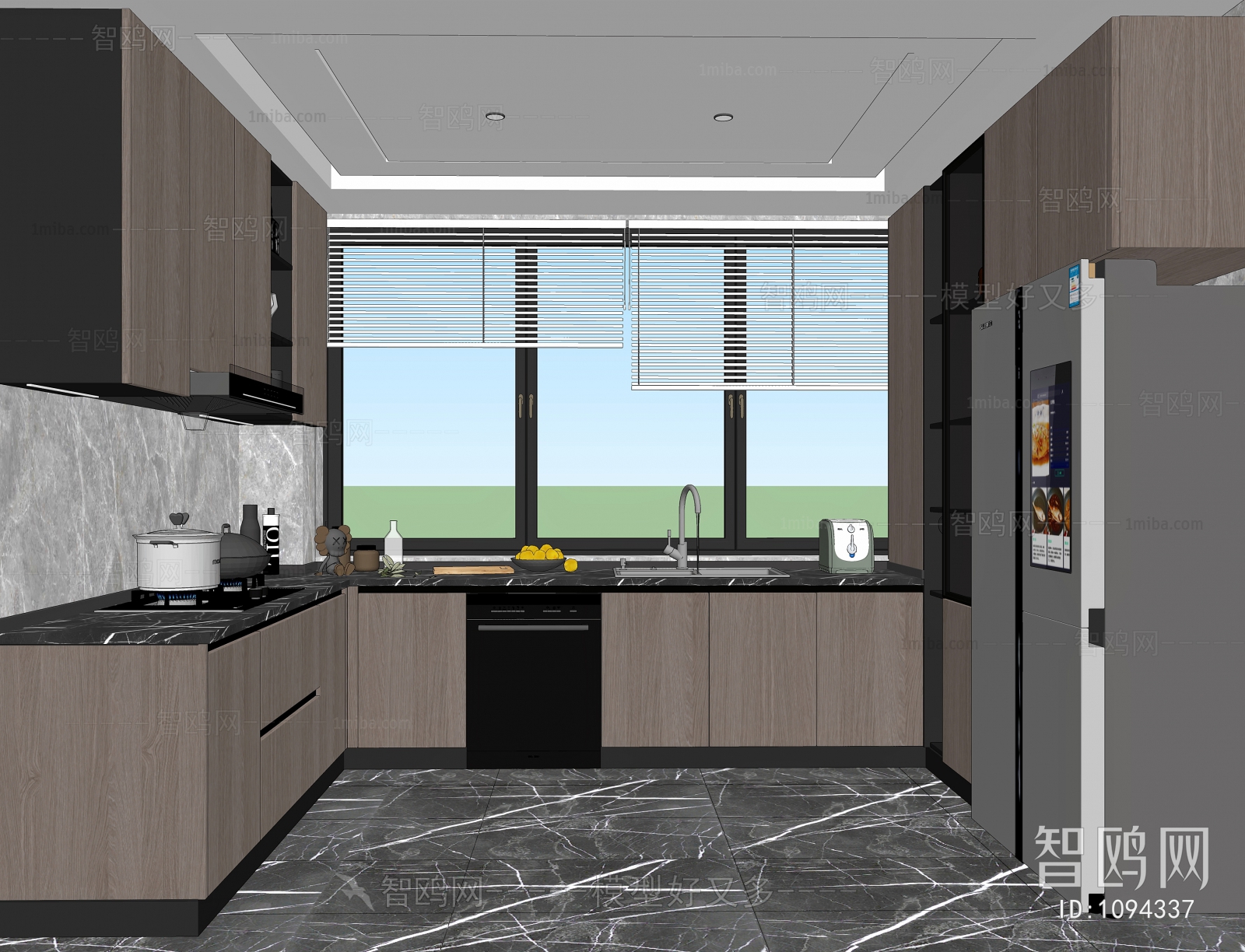 Modern The Kitchen