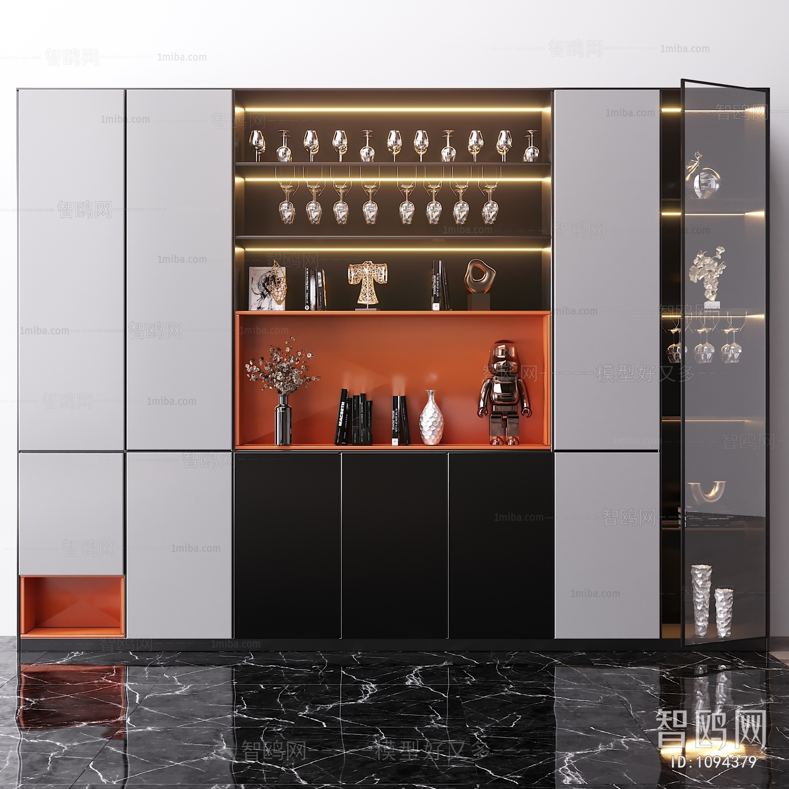 Modern Decorative Cabinet