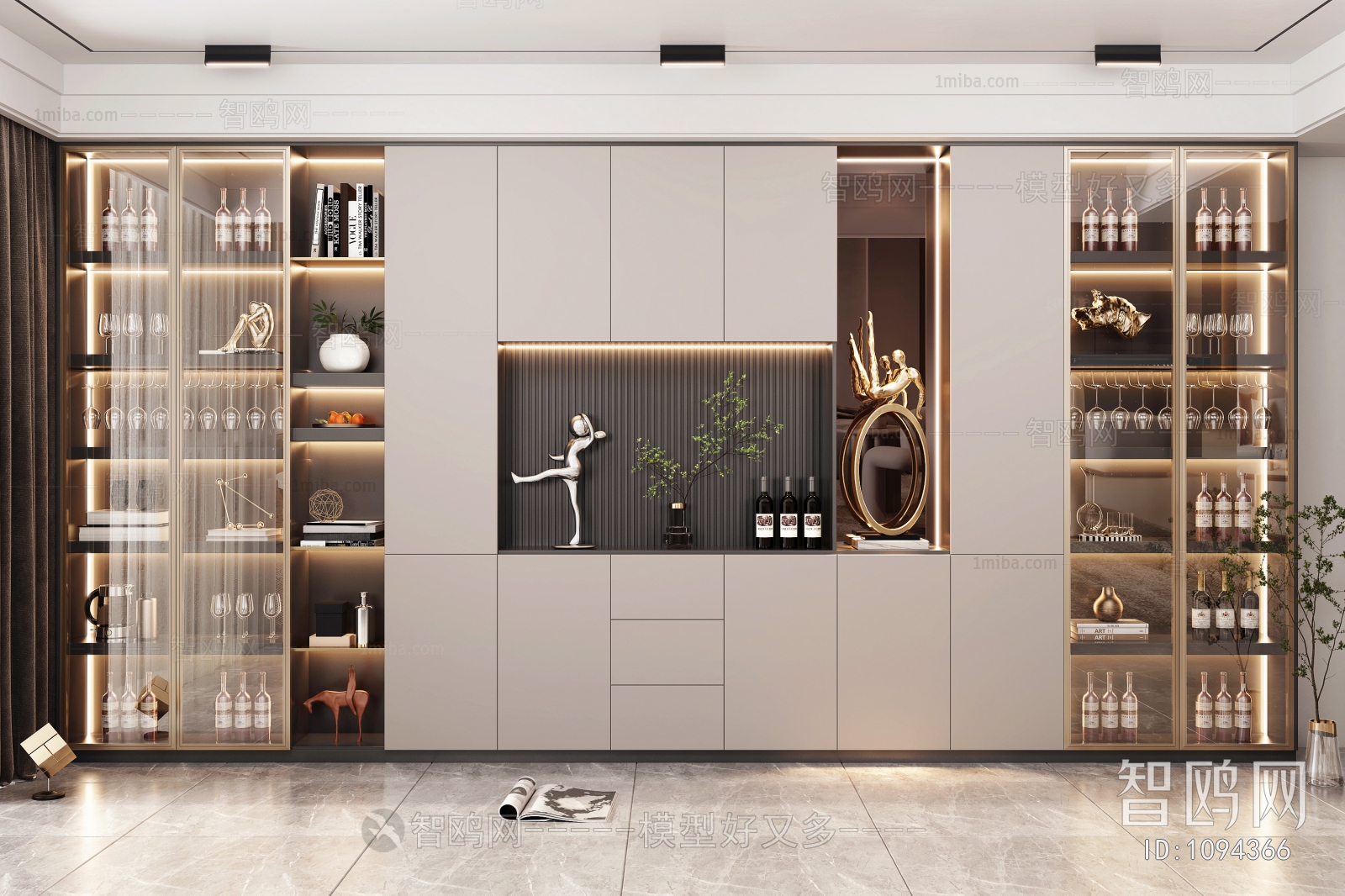 Modern Wine Cabinet