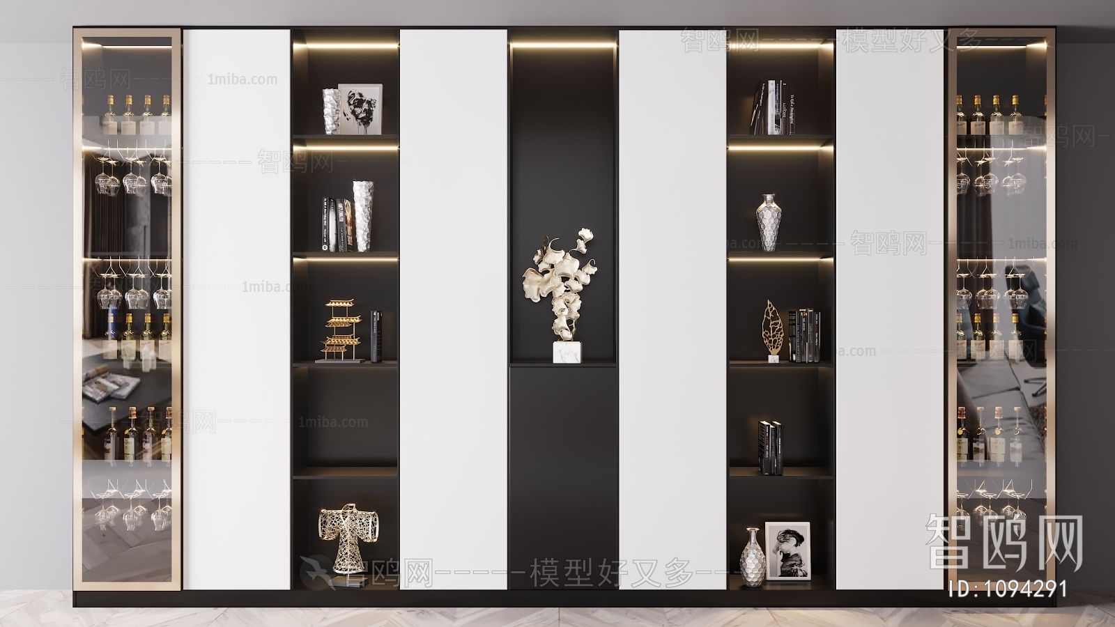 Modern Decorative Cabinet