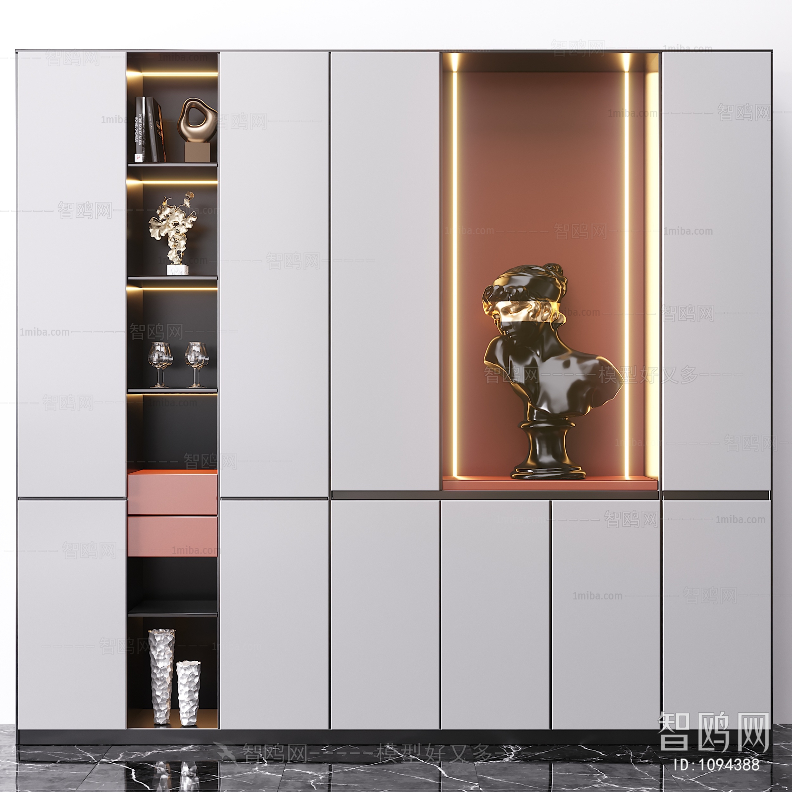 Modern Decorative Cabinet