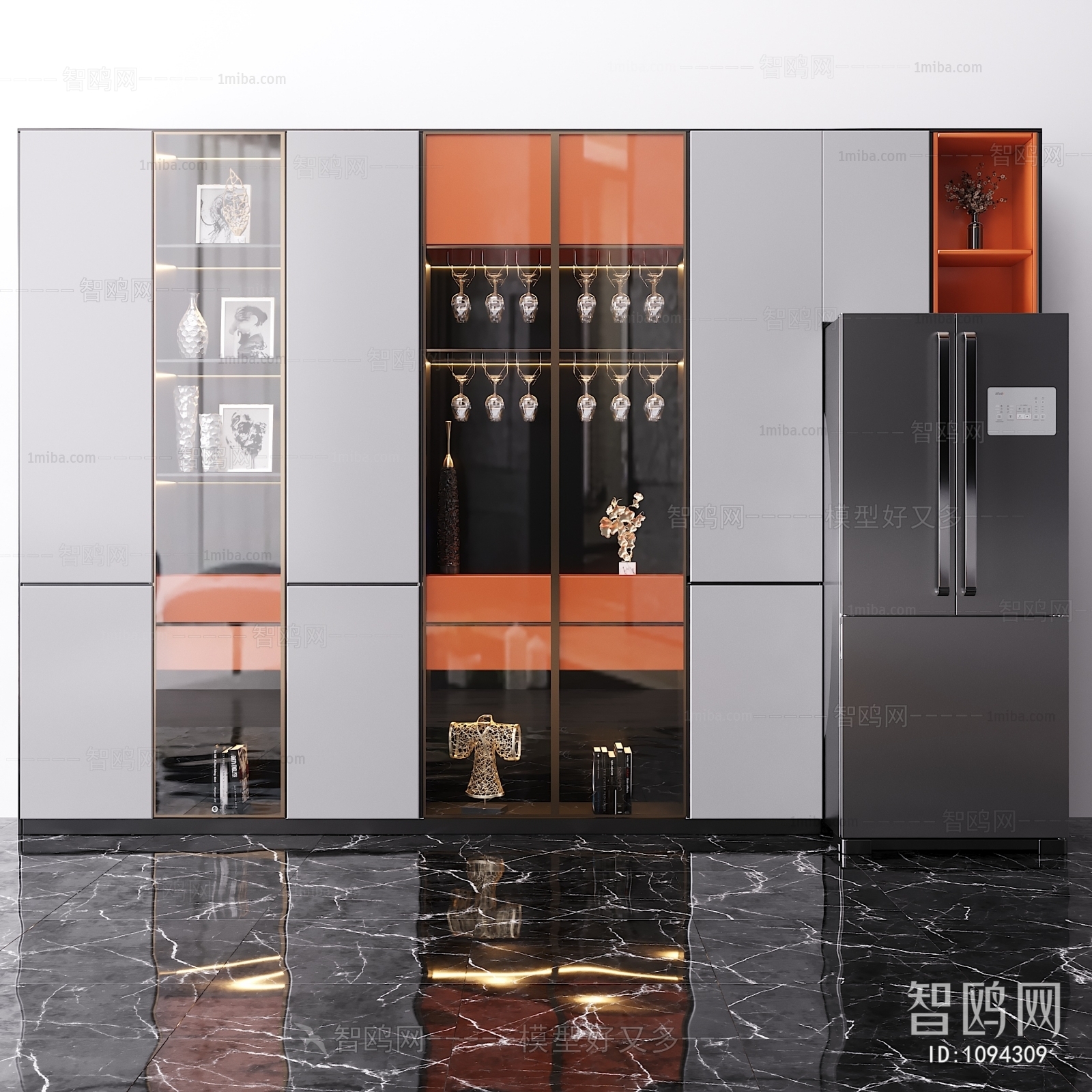 Modern Wine Cabinet