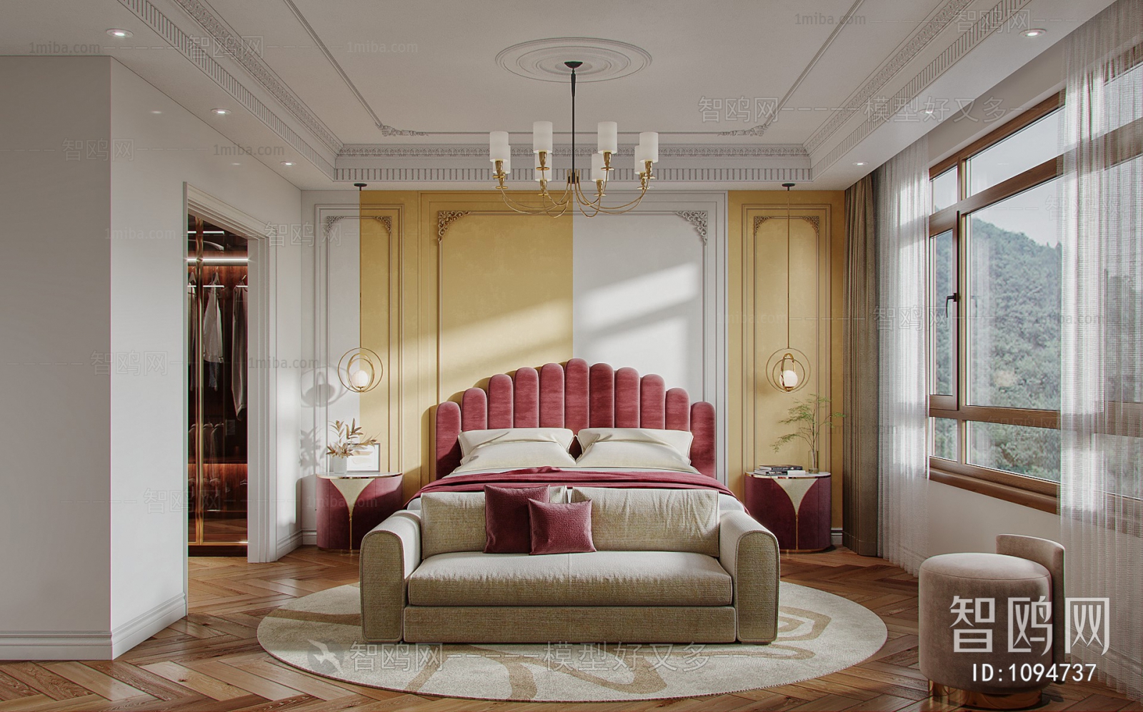 French Style Bedroom