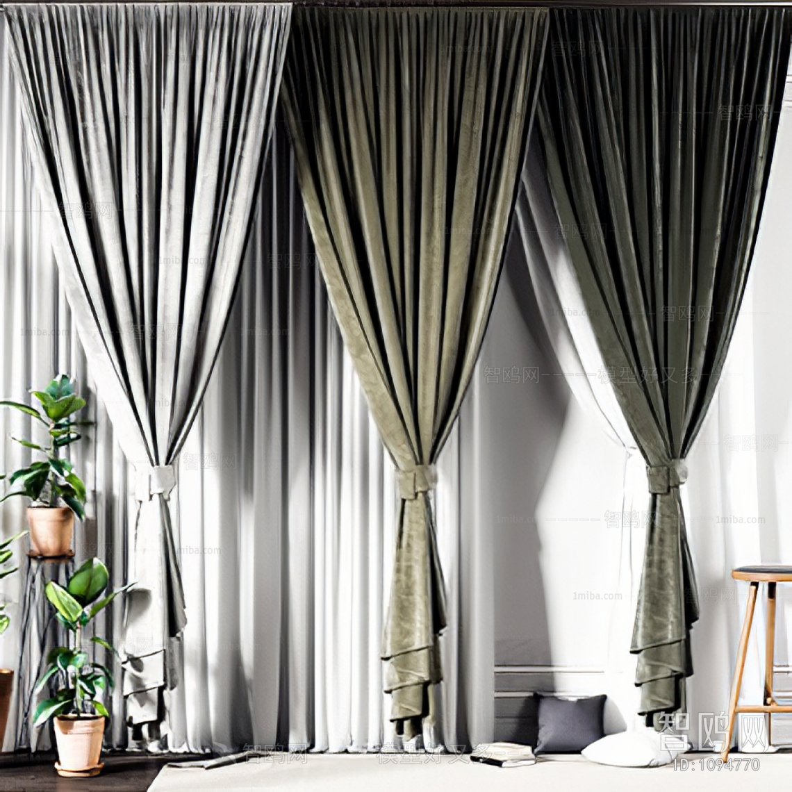 Modern The Curtain