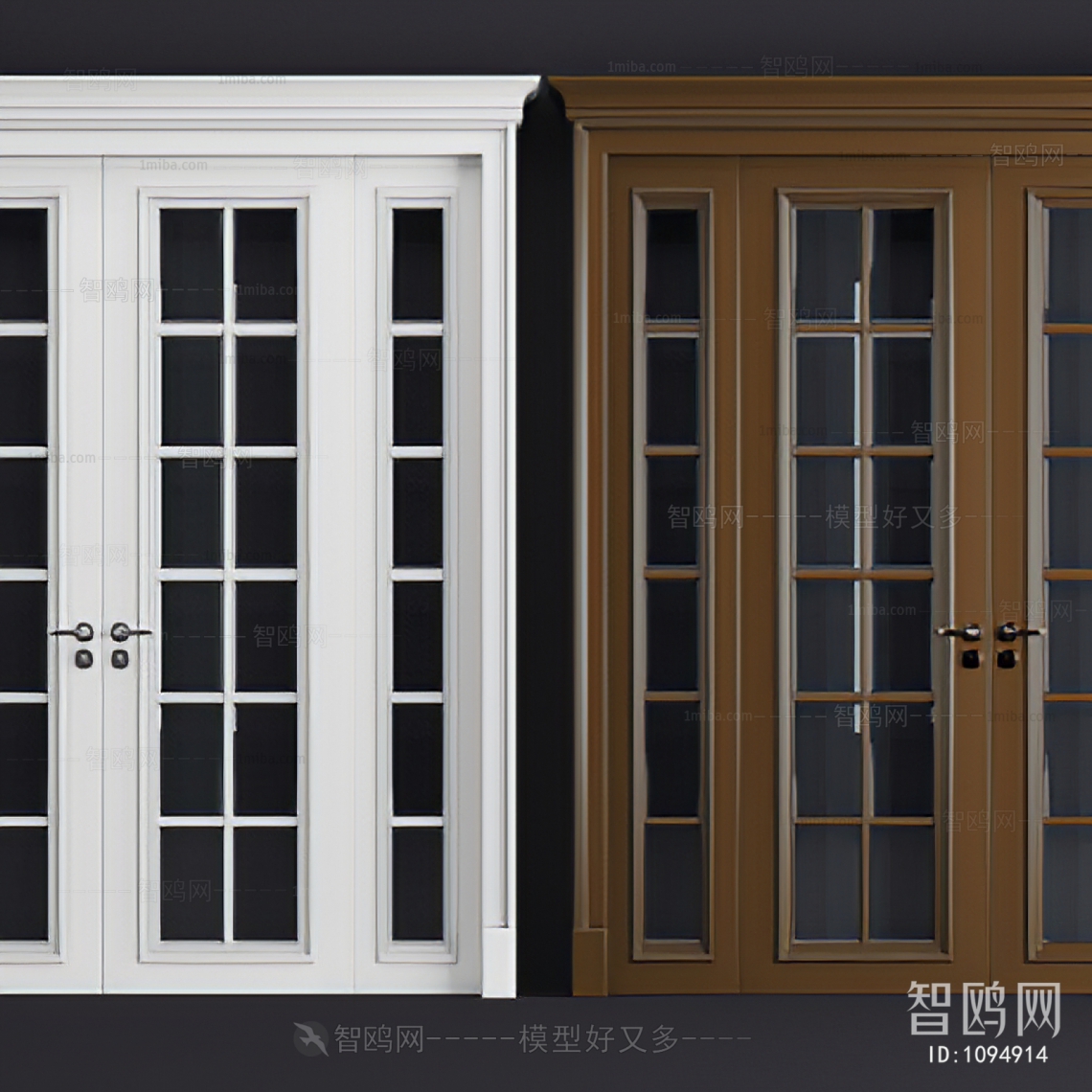 Simple European Style Door