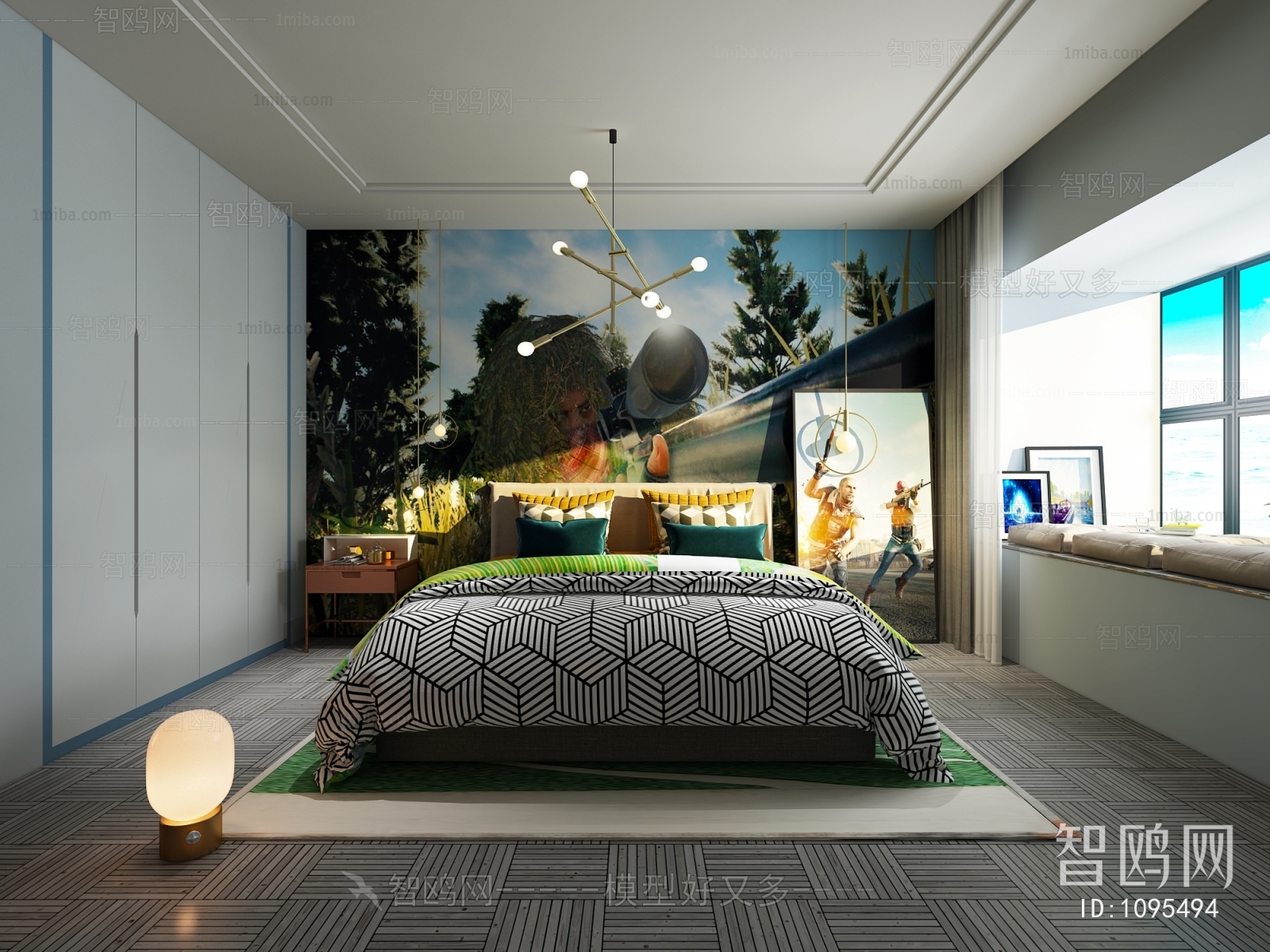 Nordic Style Bedroom