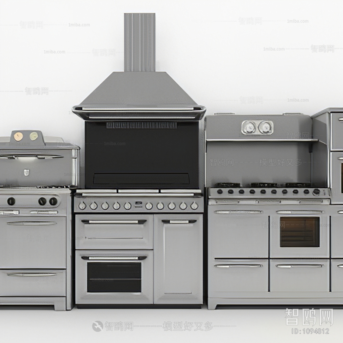 Modern Kitchen Electric Gas Range