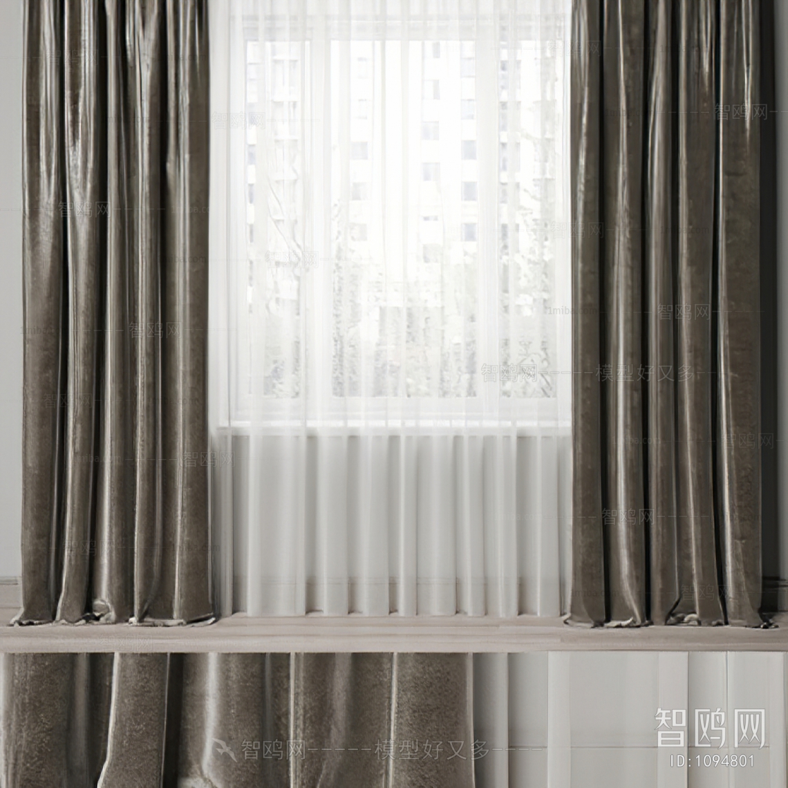 Modern The Curtain