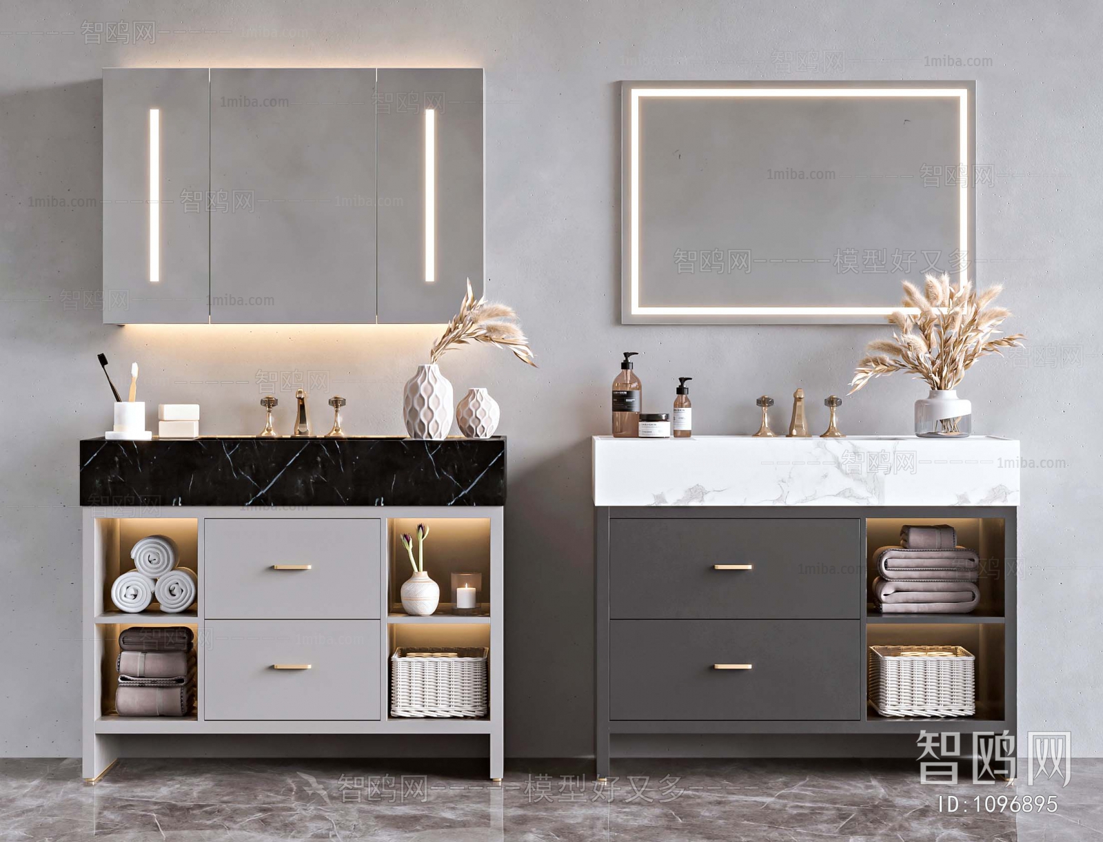 Modern Bathroom Cabinet