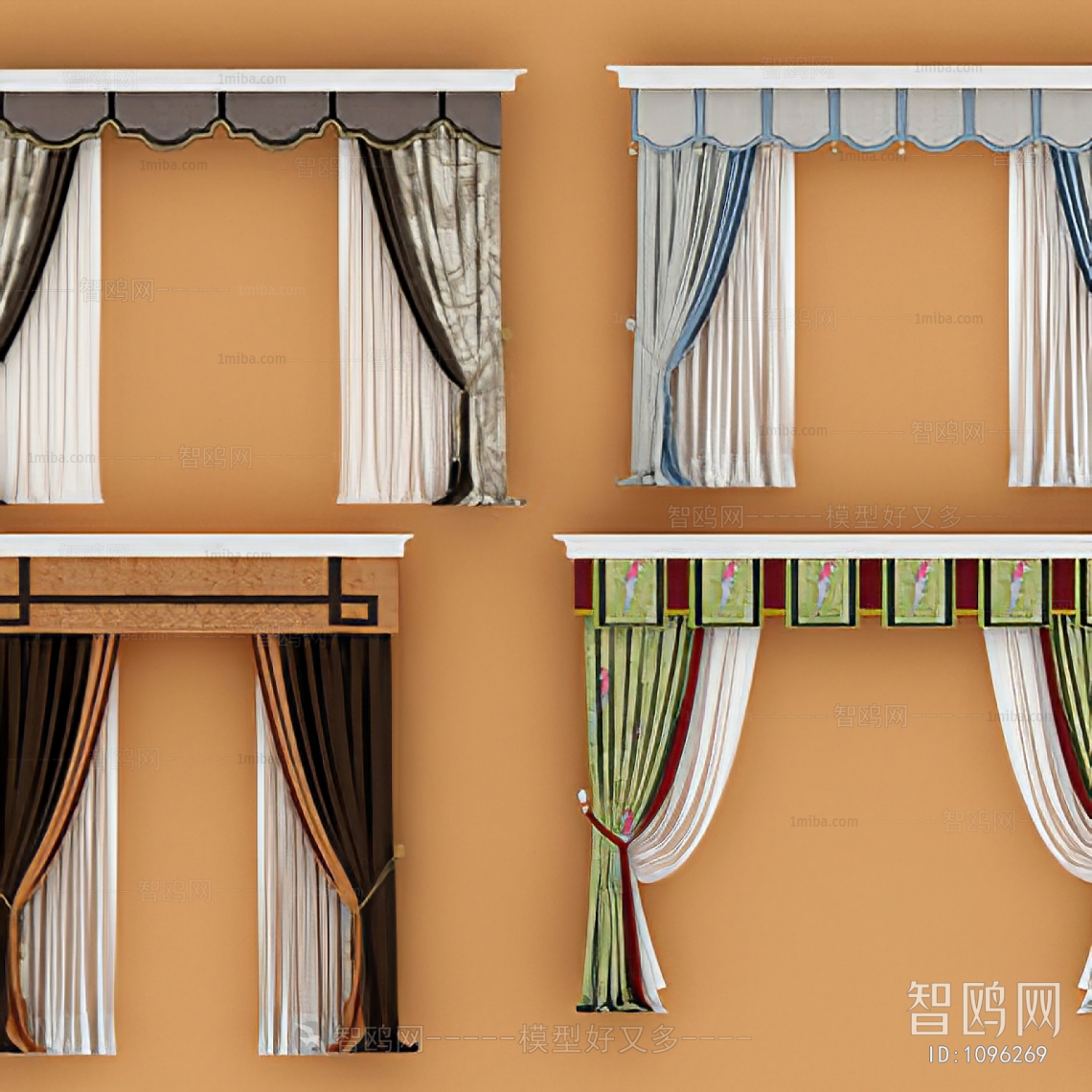 New Chinese Style The Curtain