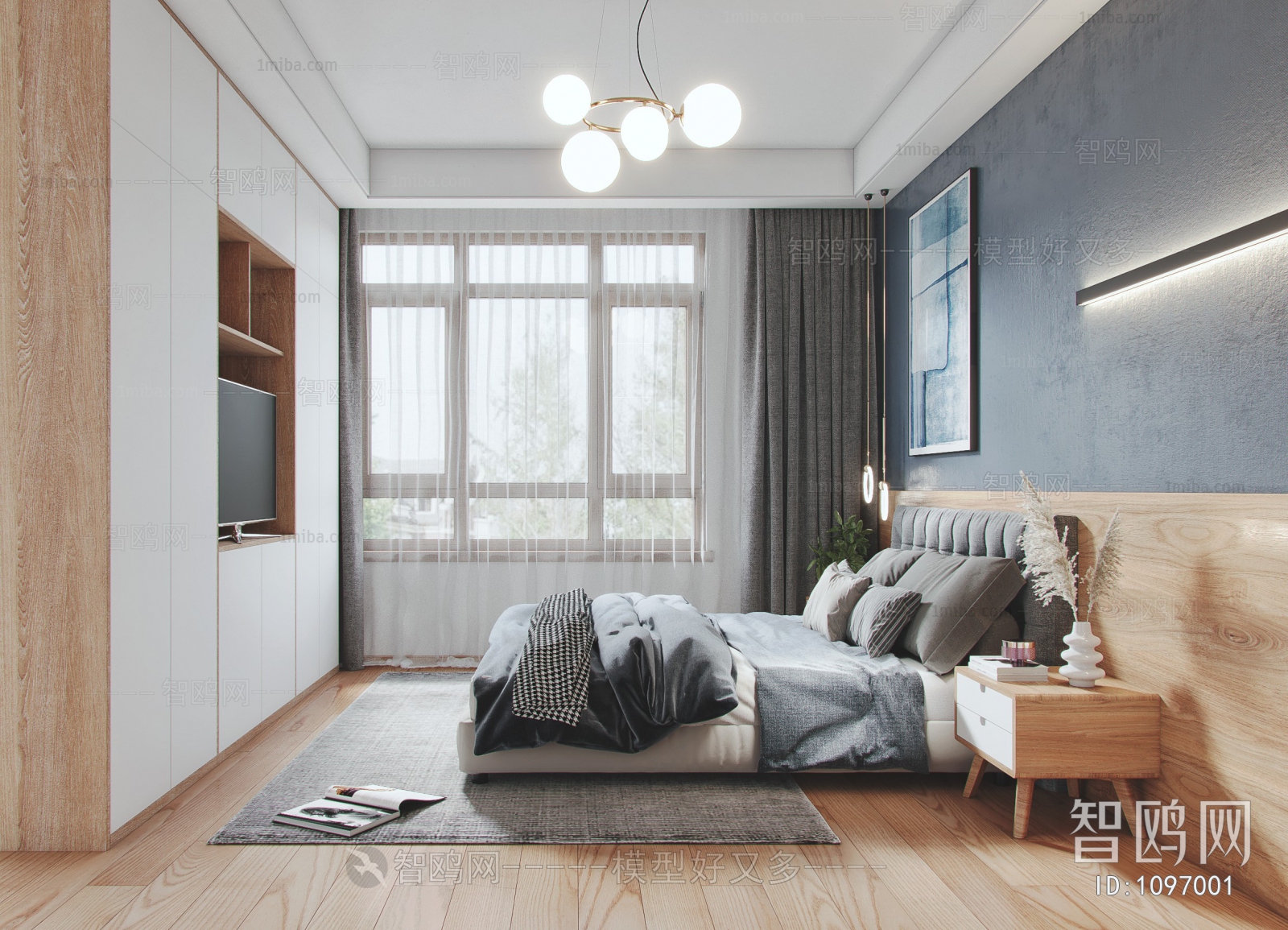 Nordic Style Bedroom