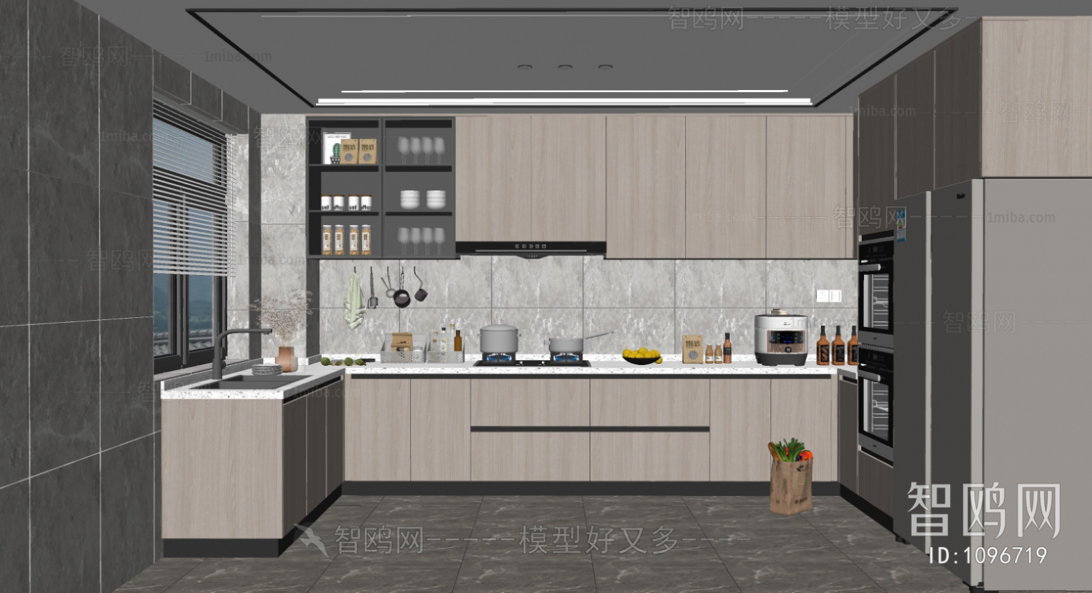 Modern The Kitchen