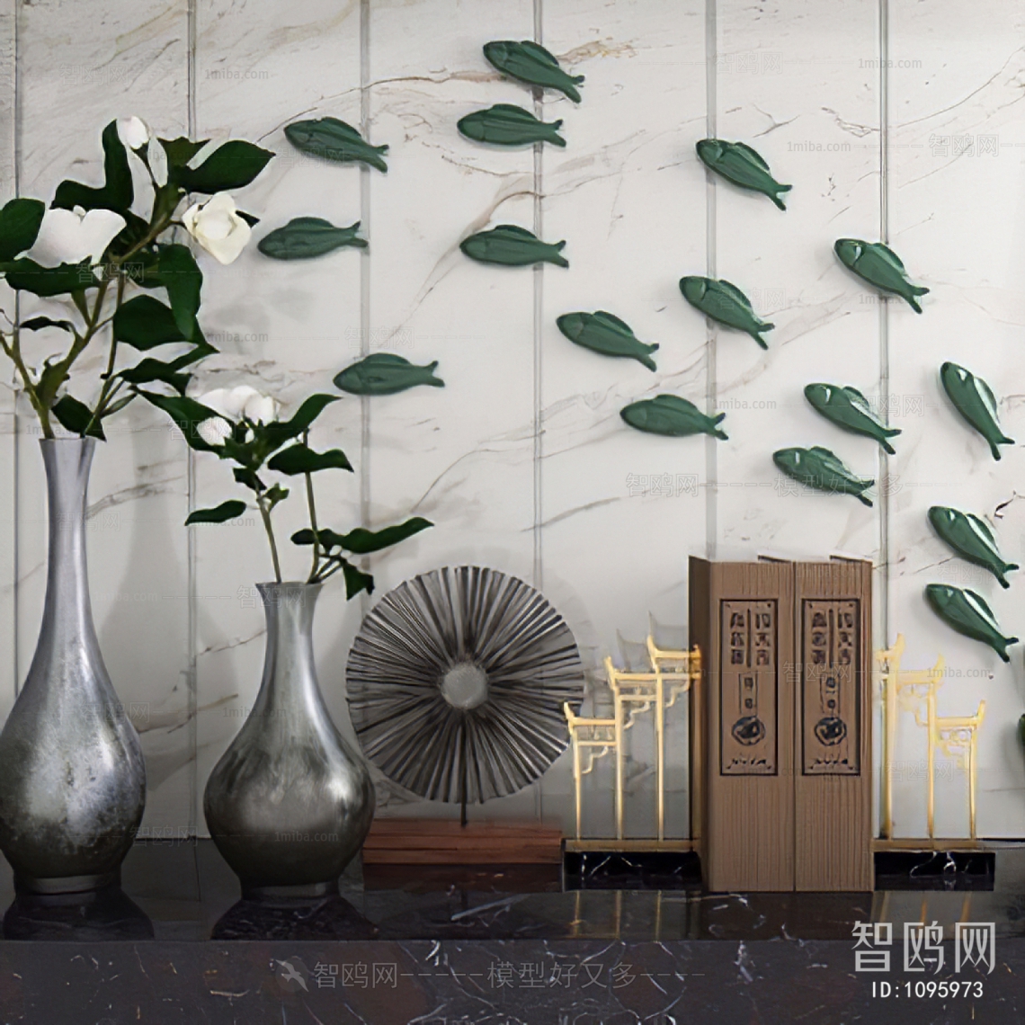 New Chinese Style Decorative Set