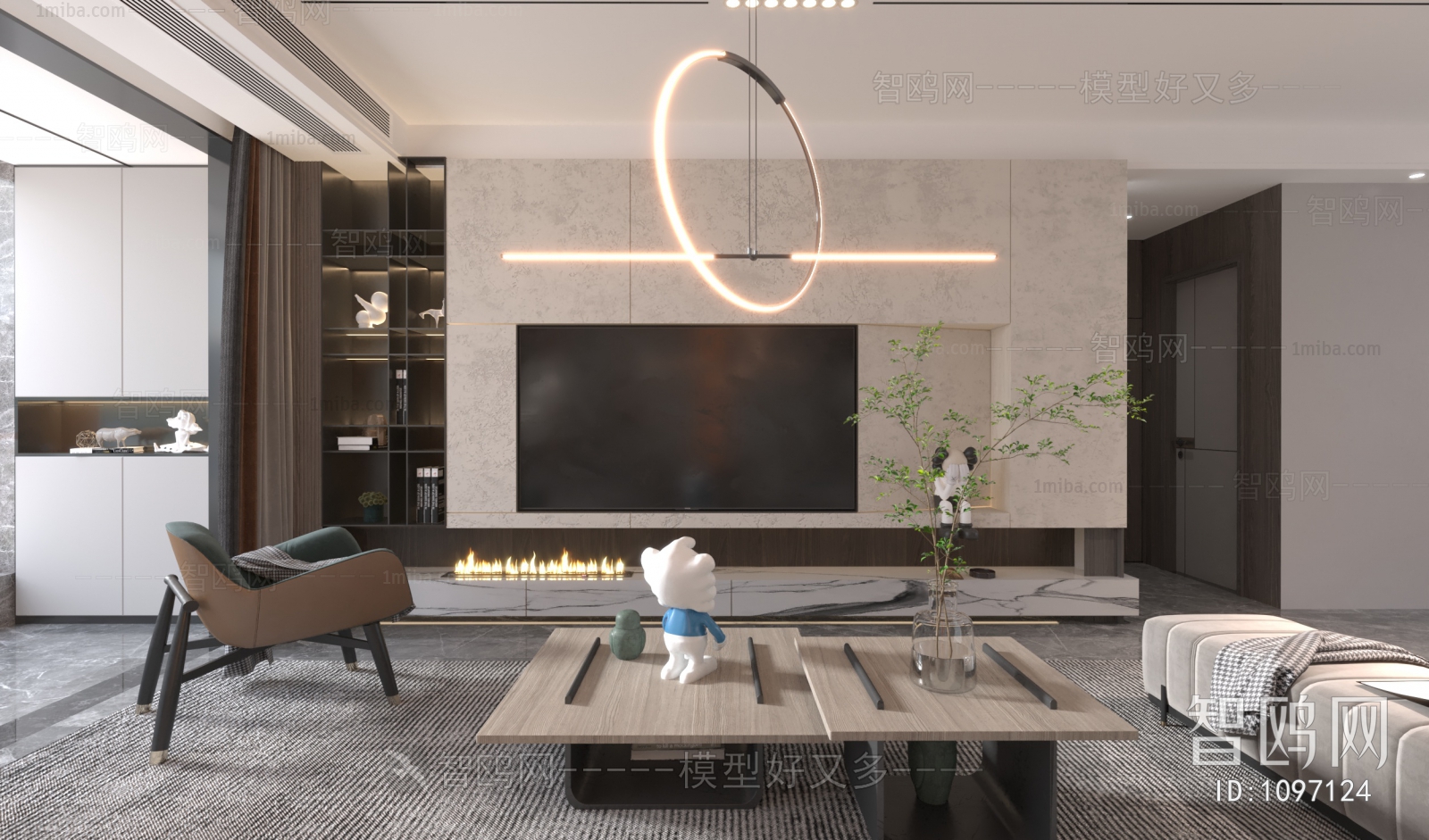 Modern A Living Room