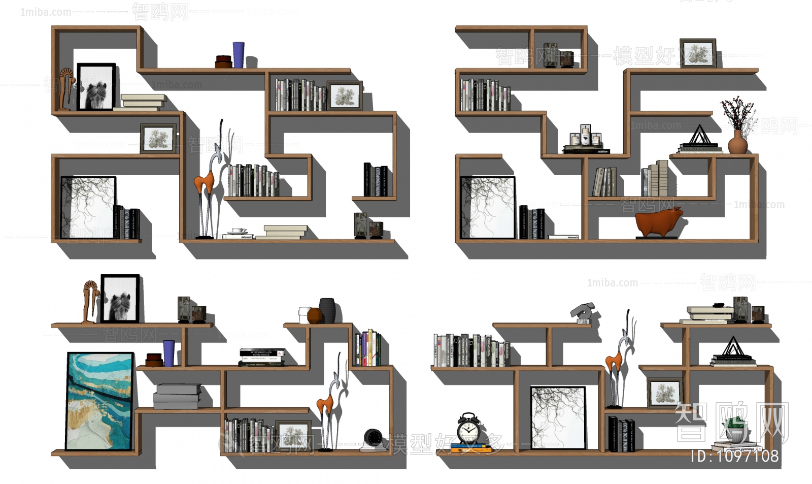 Modern Bookshelf