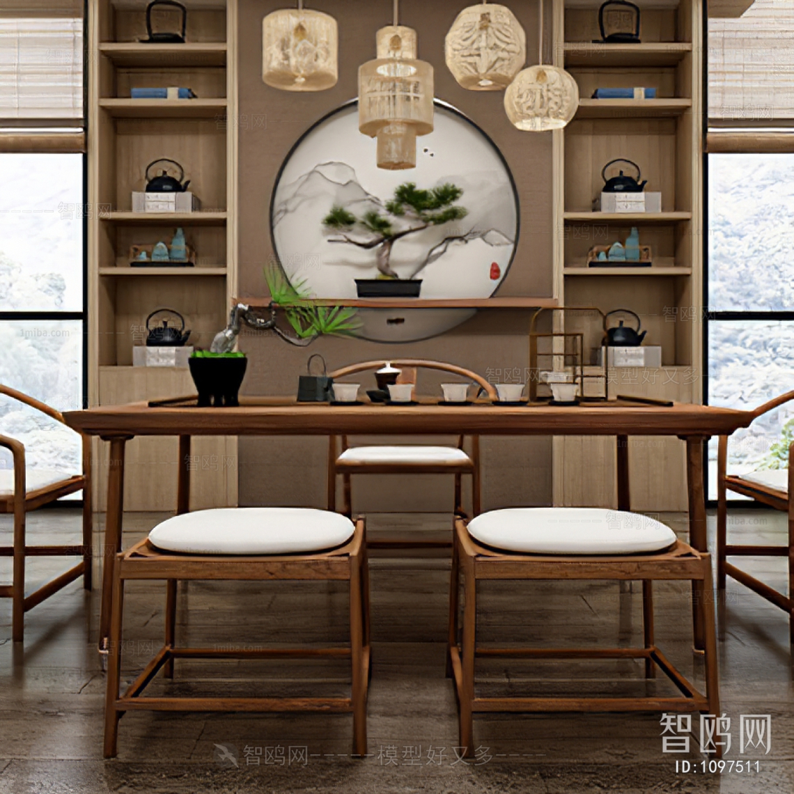 New Chinese Style Tea Tables And Chairs