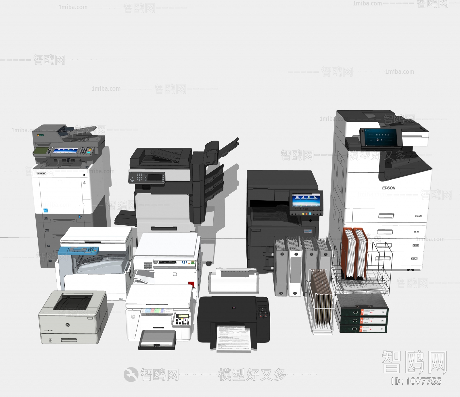 现代打印机、复印机、办公设备、办公用品