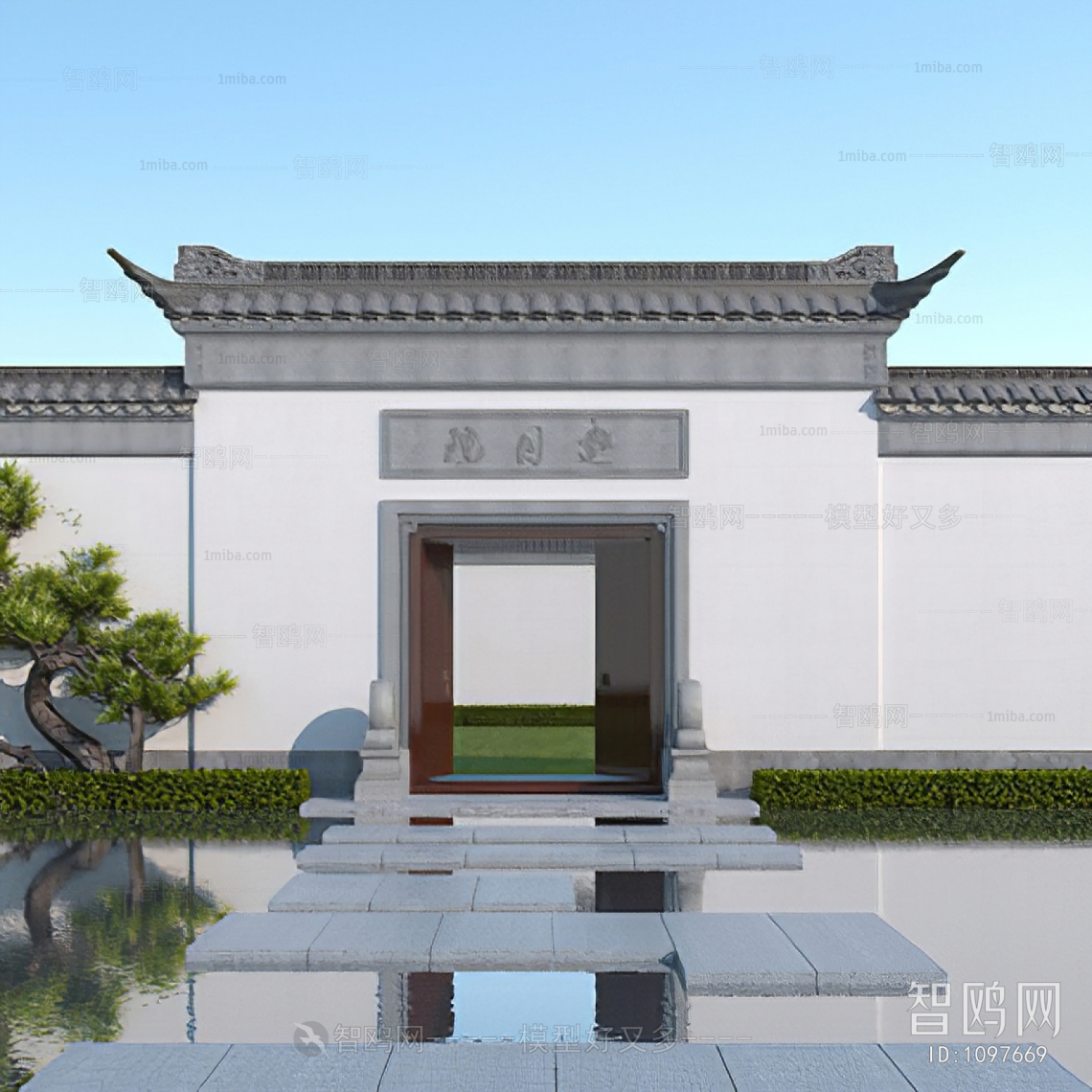 Chinese Style Facade Element