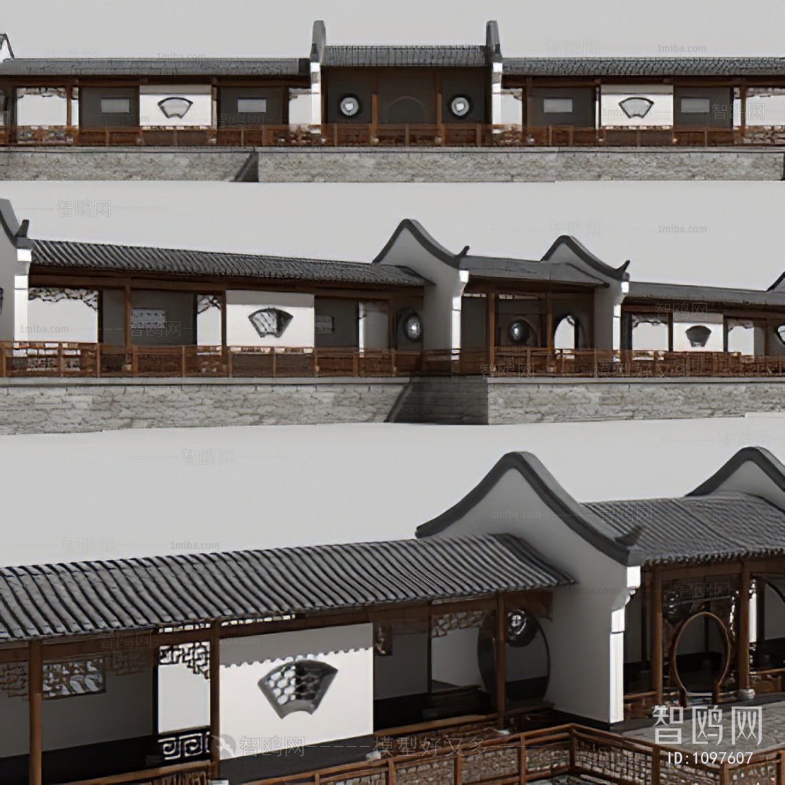 Chinese Style Building Component