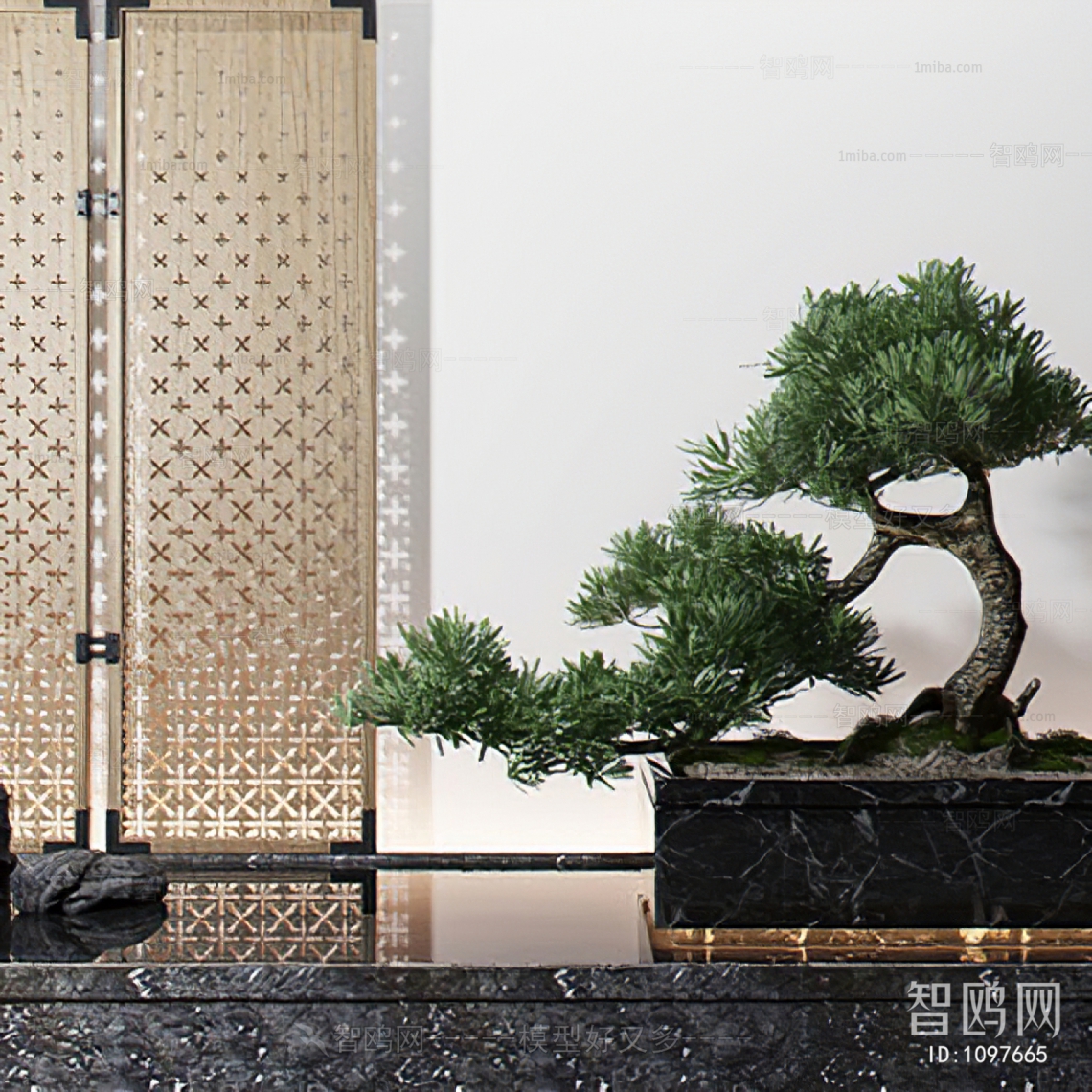 New Chinese Style Bonsai