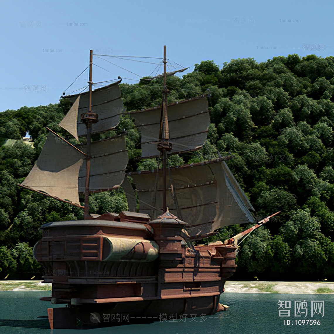 New Chinese Style Ship