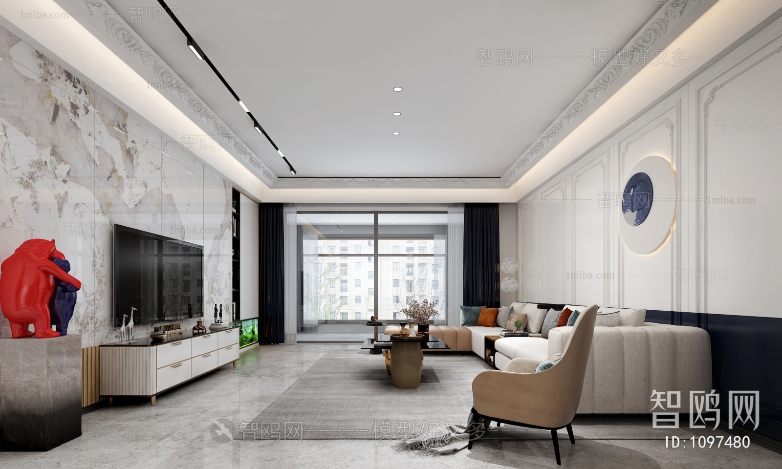 Modern A Living Room