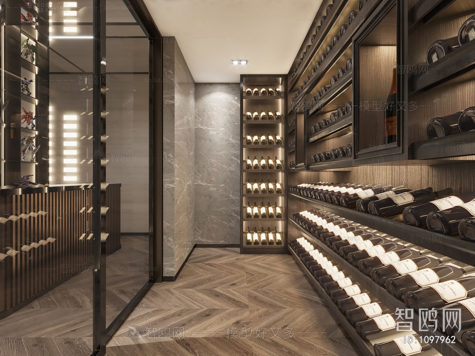 Modern Wine Cellar/Wine Tasting Room