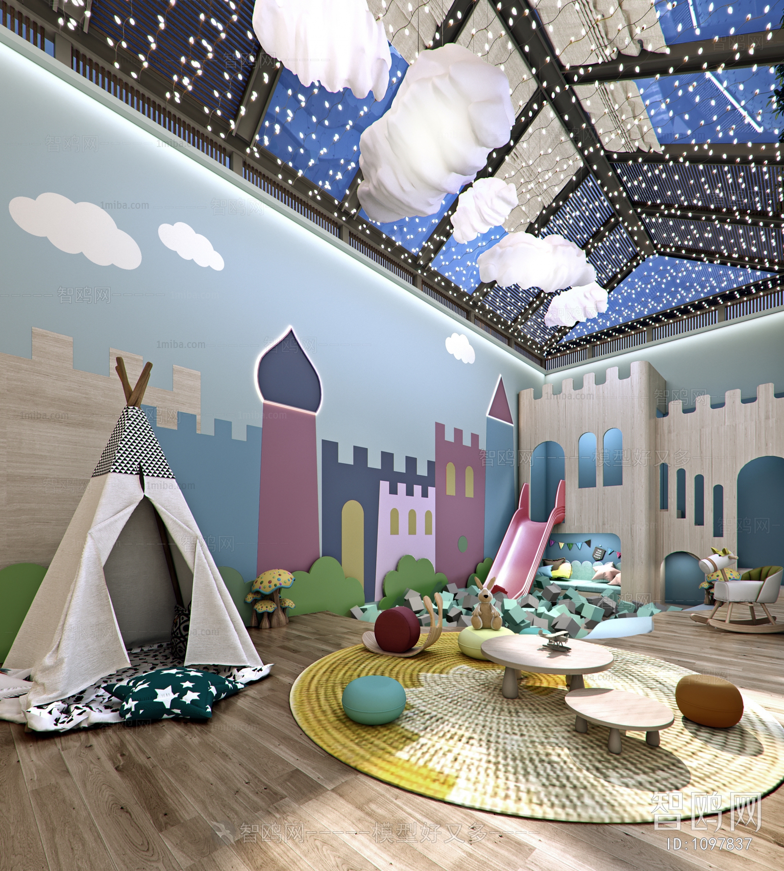 Modern Children's Playroom