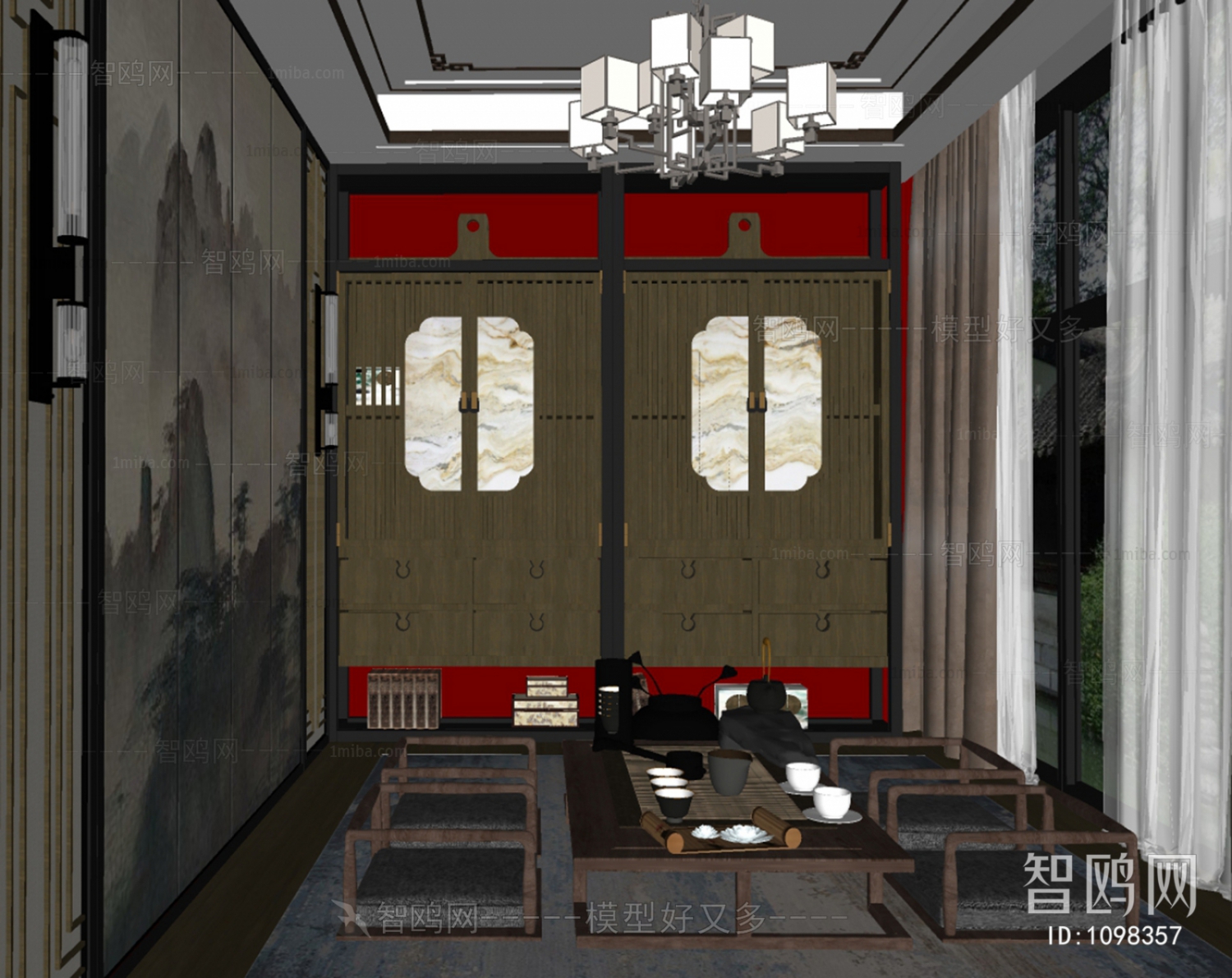 New Chinese Style Tea House