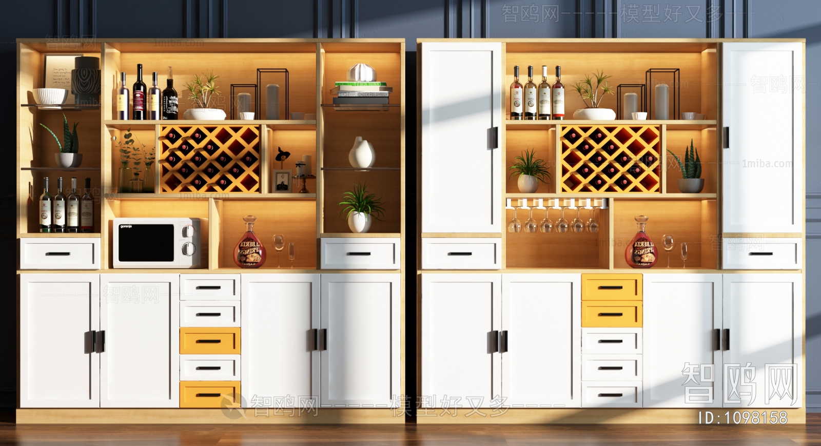 Nordic Style Wine Cabinet