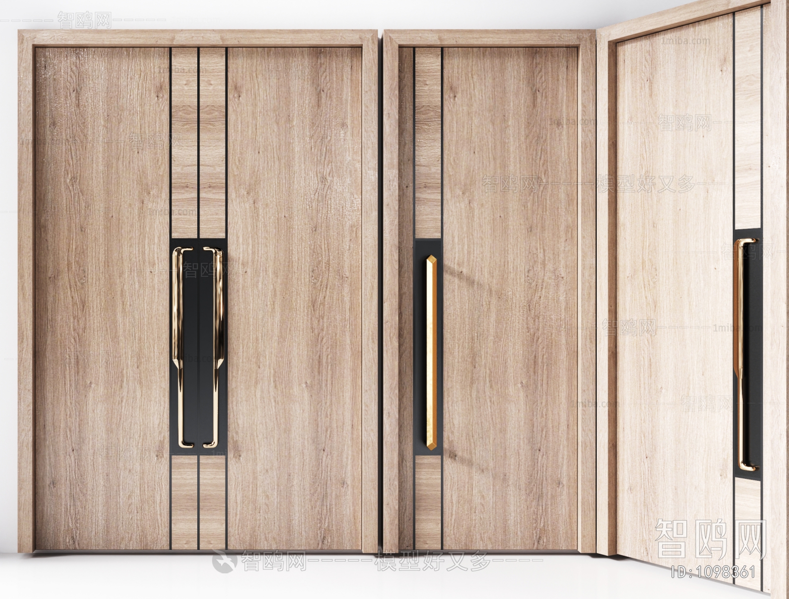 Modern Double Door