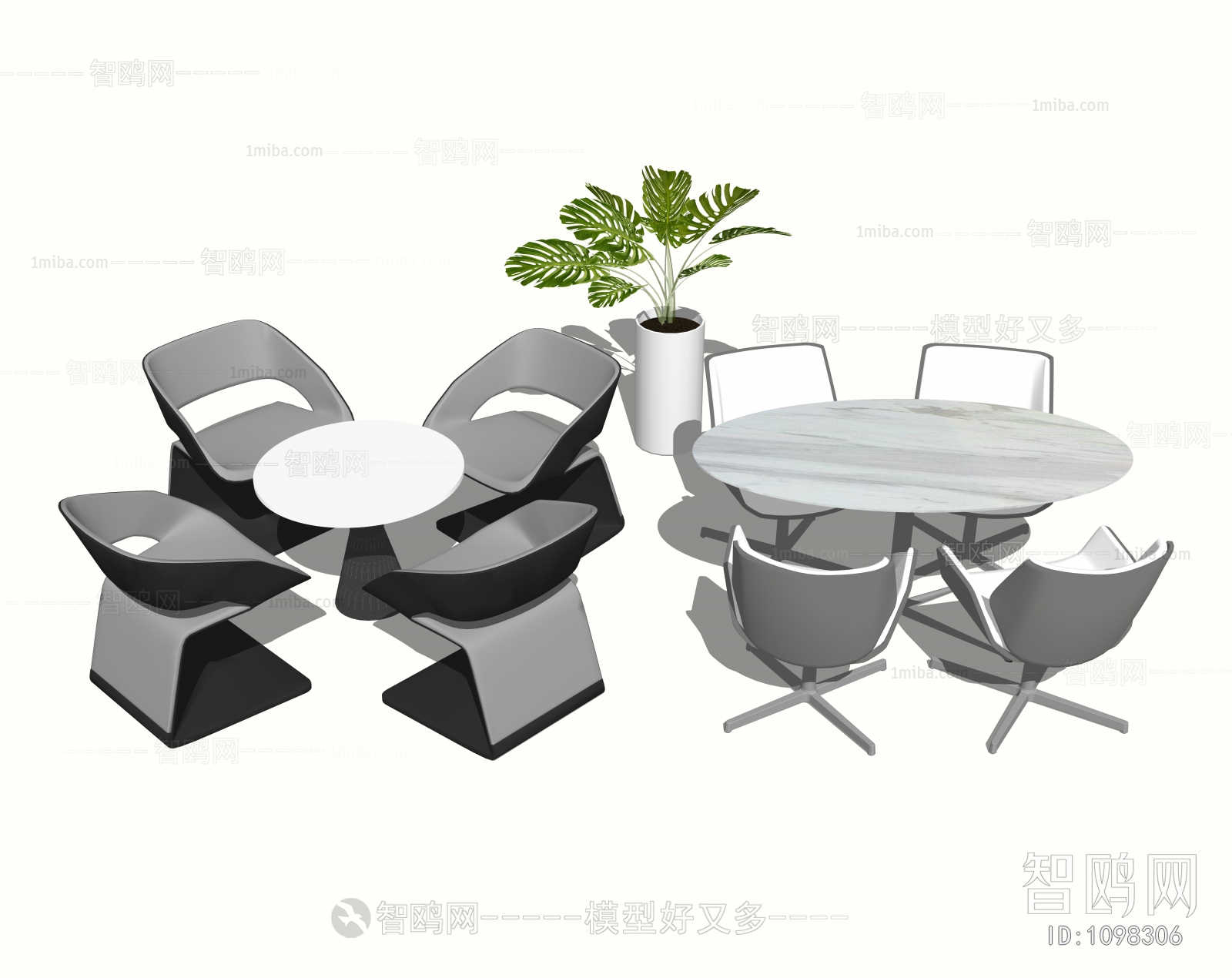 Modern Leisure Table And Chair