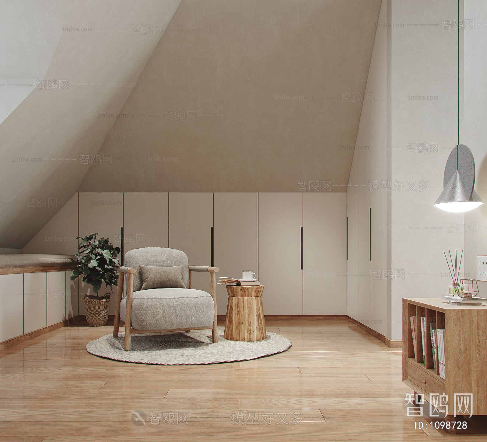 Nordic Style Attic