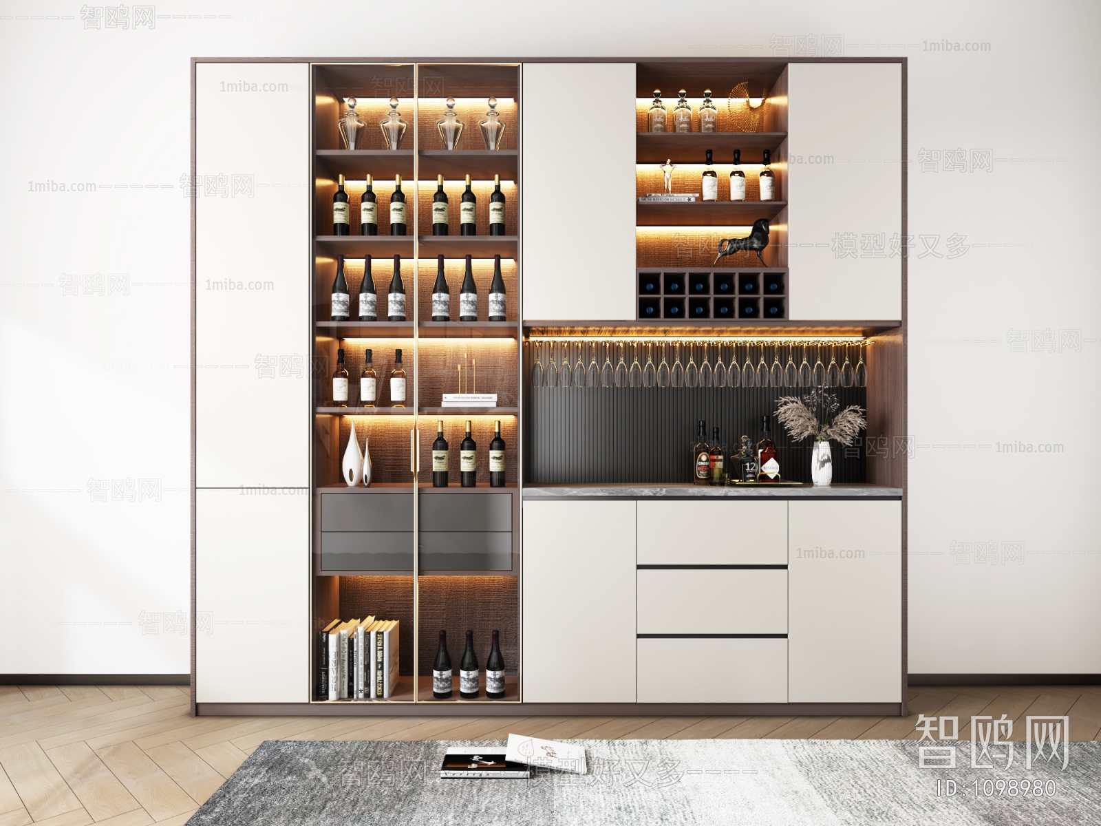 Modern Wine Cabinet