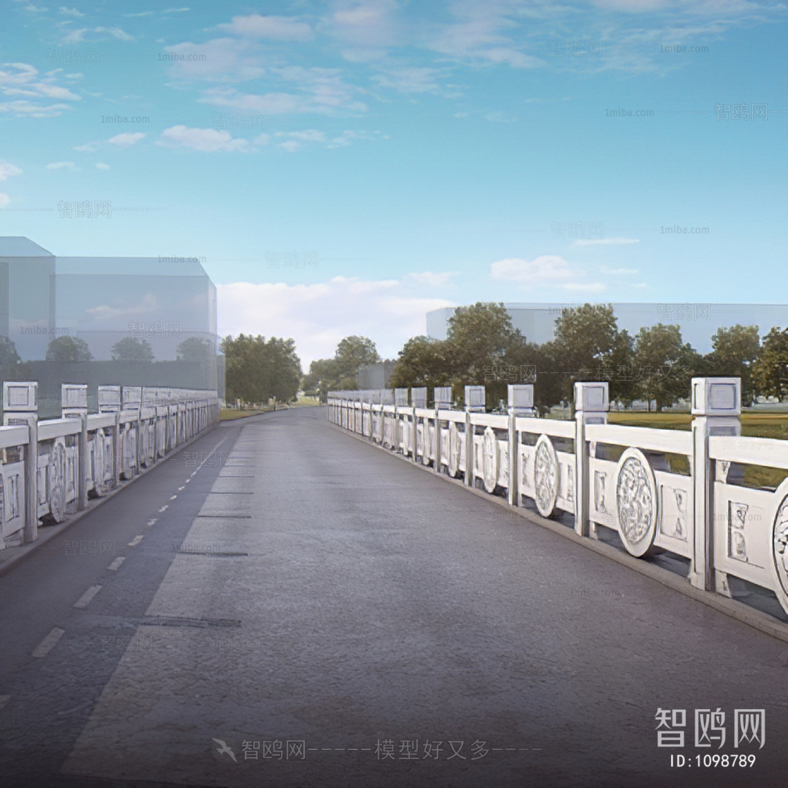 新中式景观桥