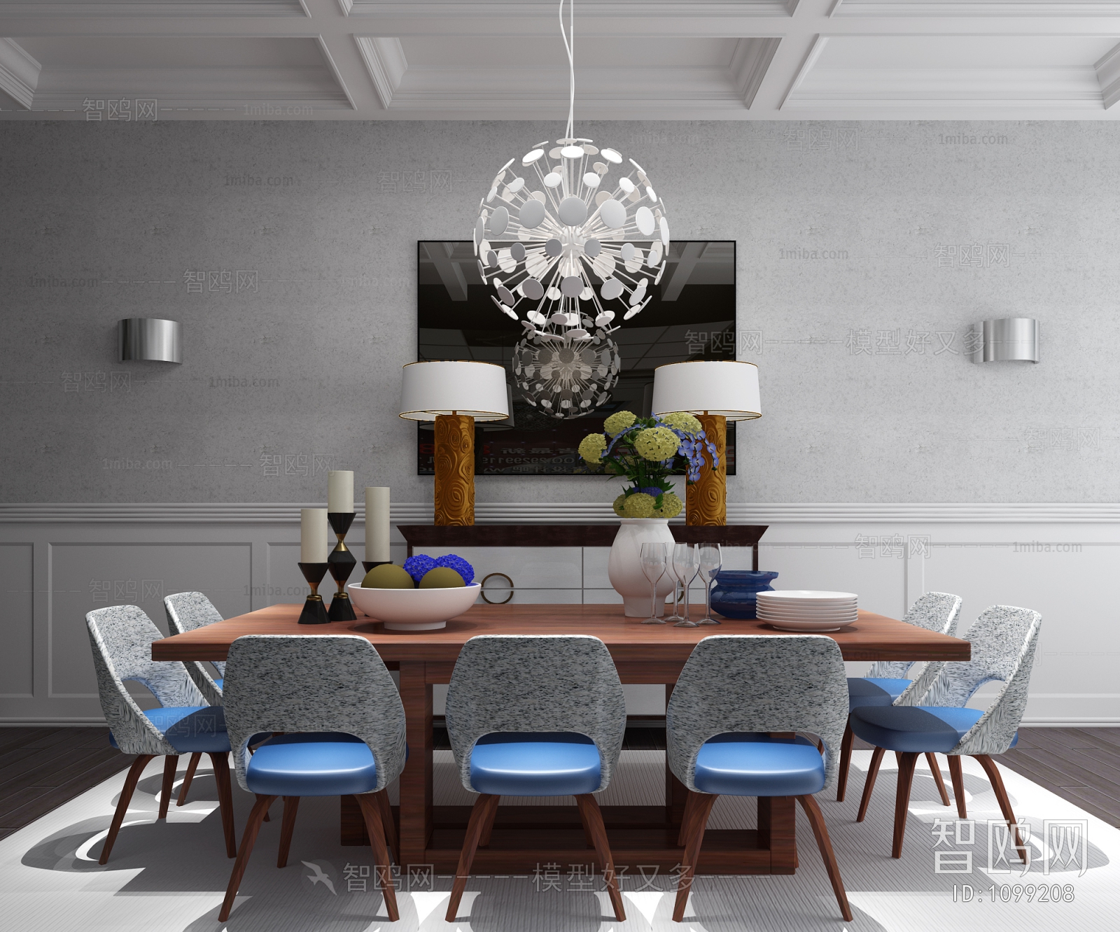 Nordic Style Dining Table And Chairs