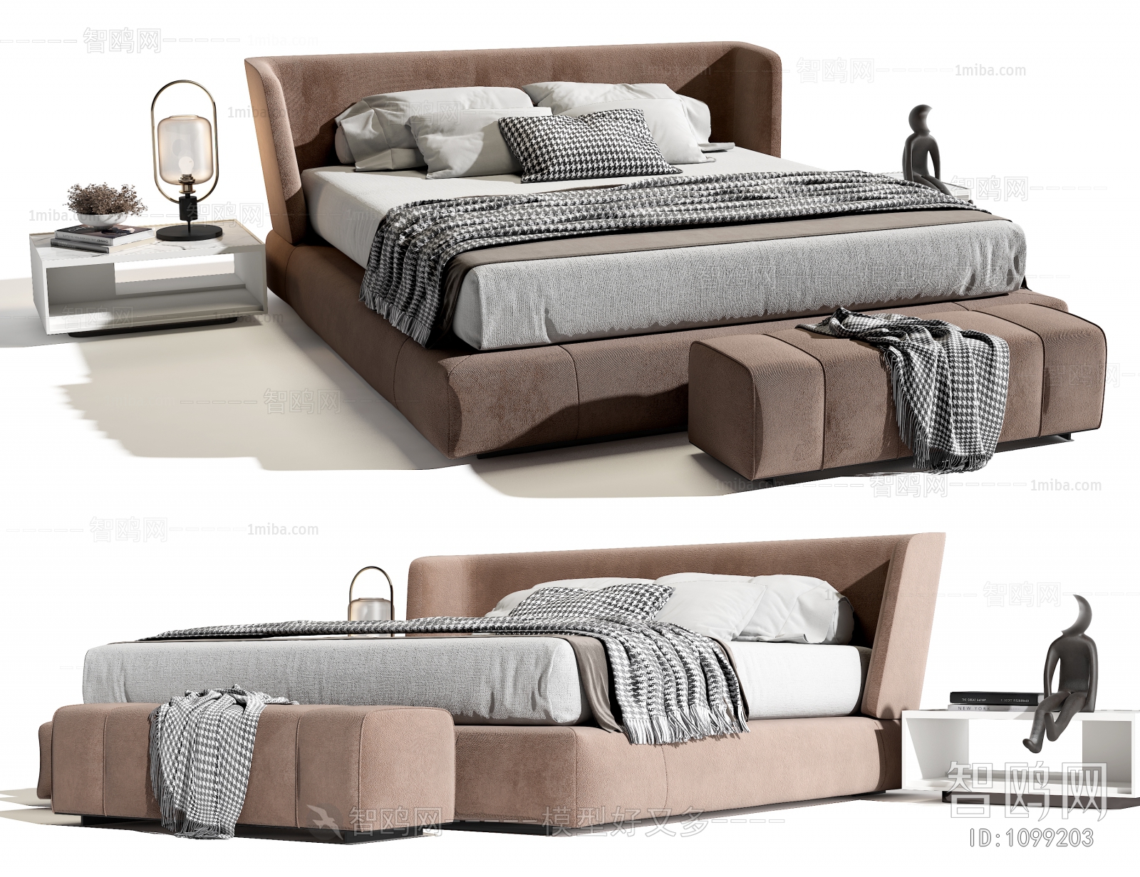 Modern Double Bed